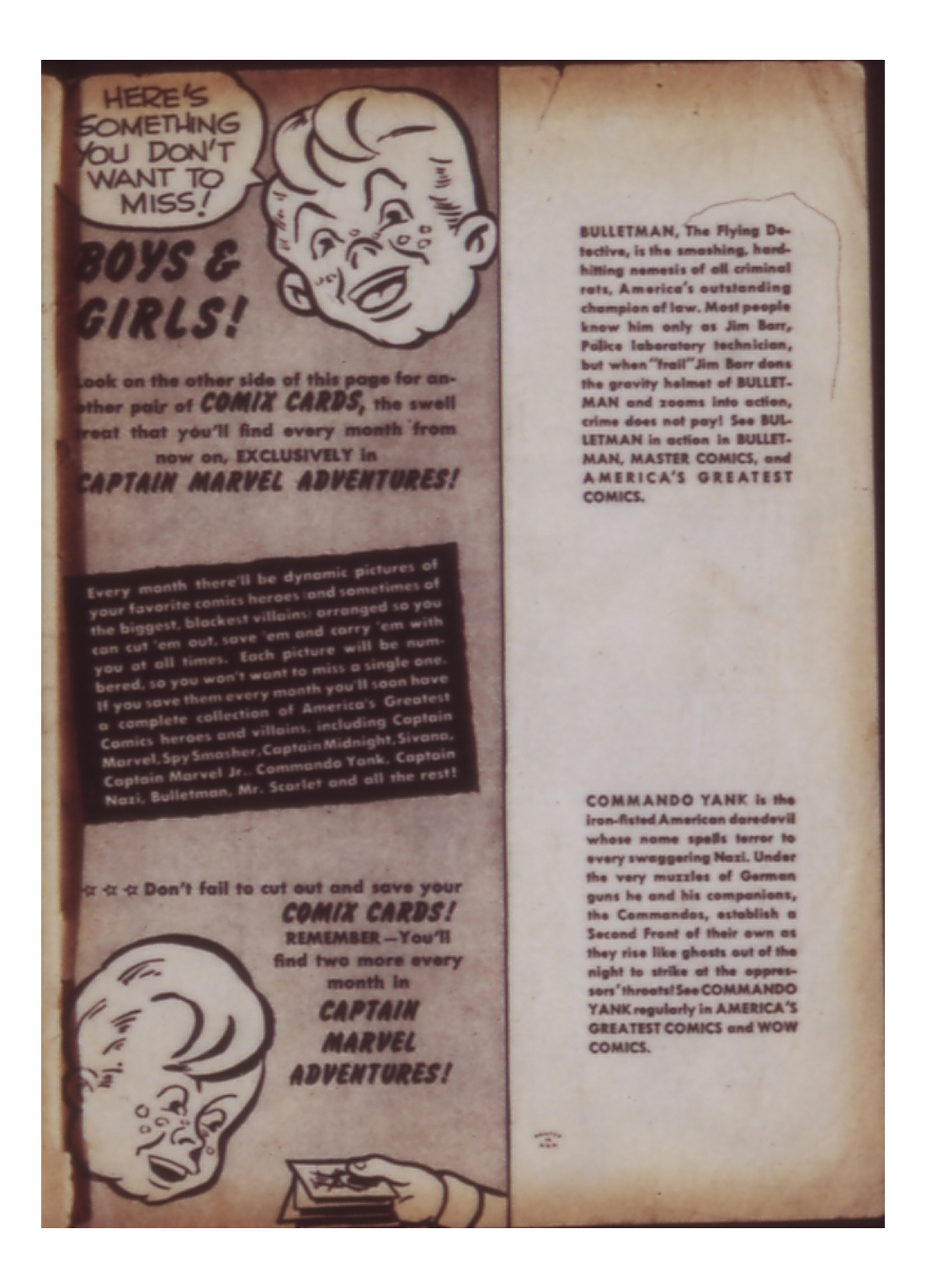 Read online Captain Marvel Adventures comic -  Issue #16 - 67