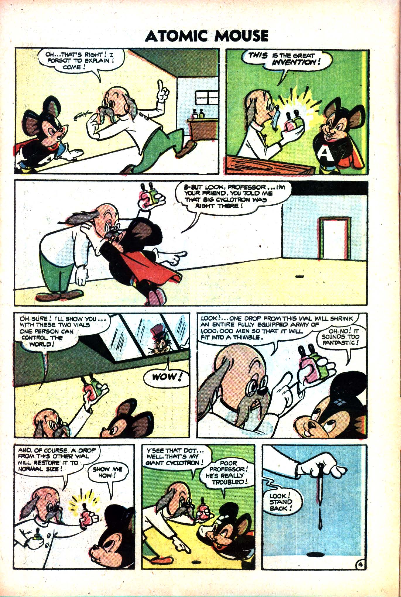 Read online Atomic Mouse comic -  Issue #13 - 6