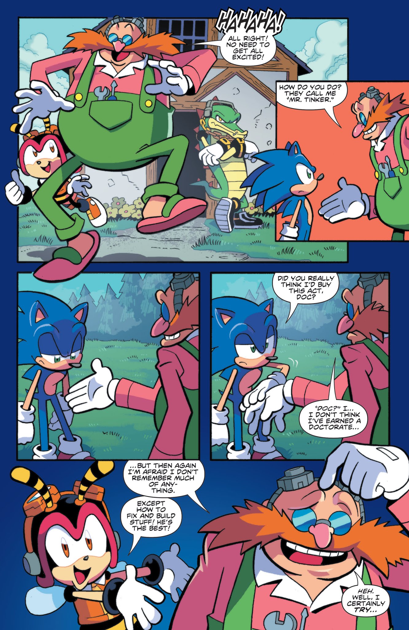 Read online Sonic the Hedgehog (2018) comic -  Issue #5 - 11