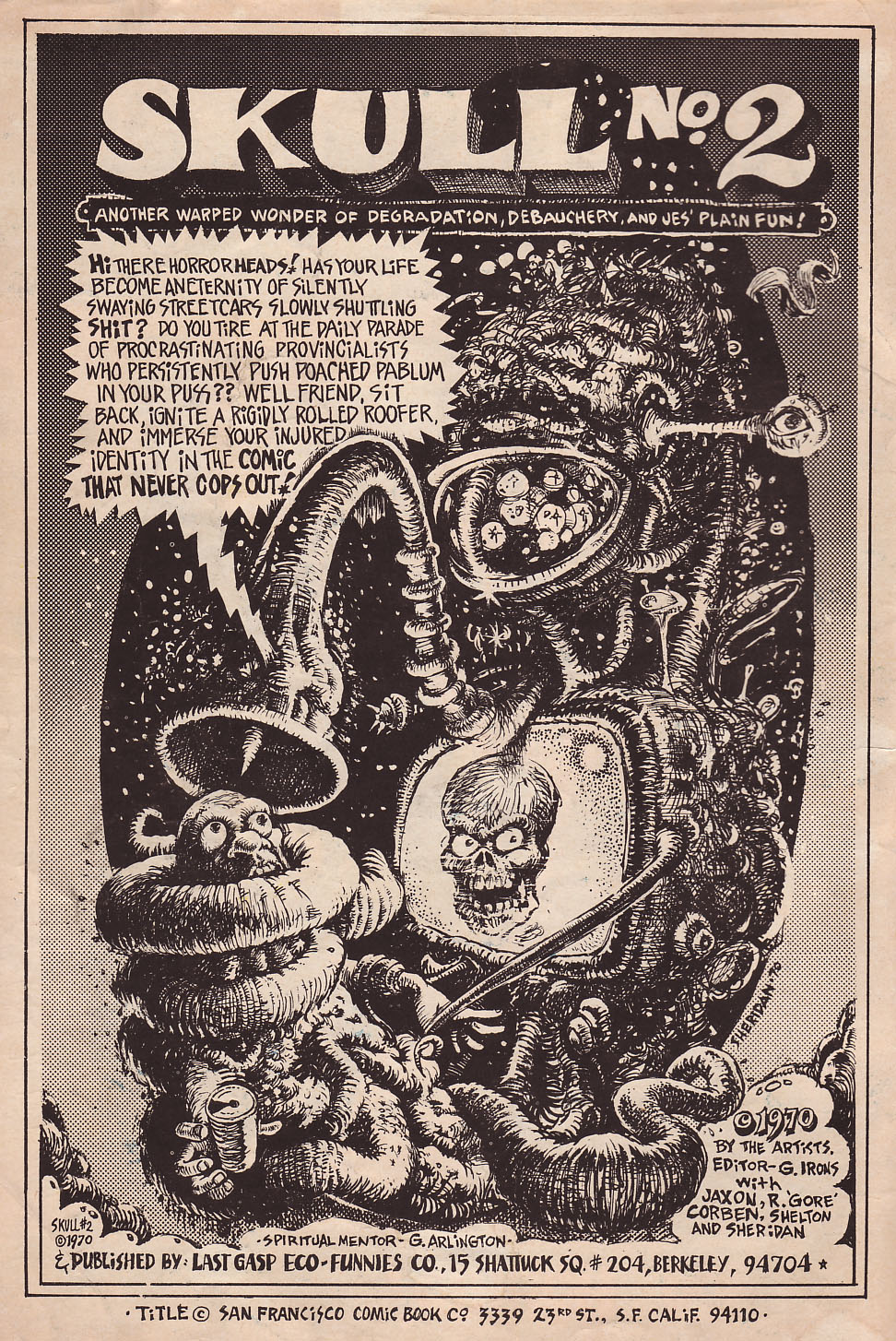 Read online Skull Comics comic -  Issue #2 - 2