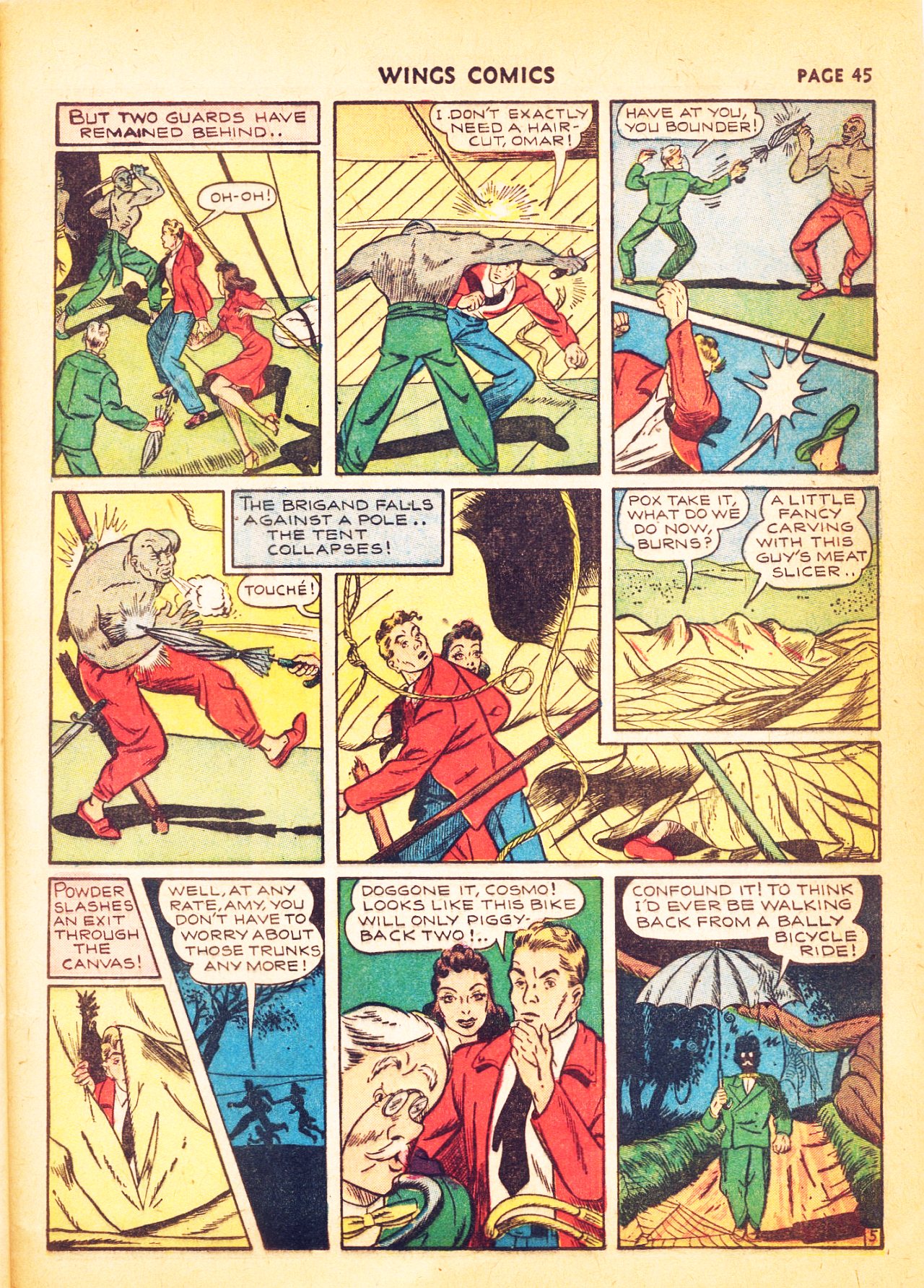 Read online Wings Comics comic -  Issue #4 - 47