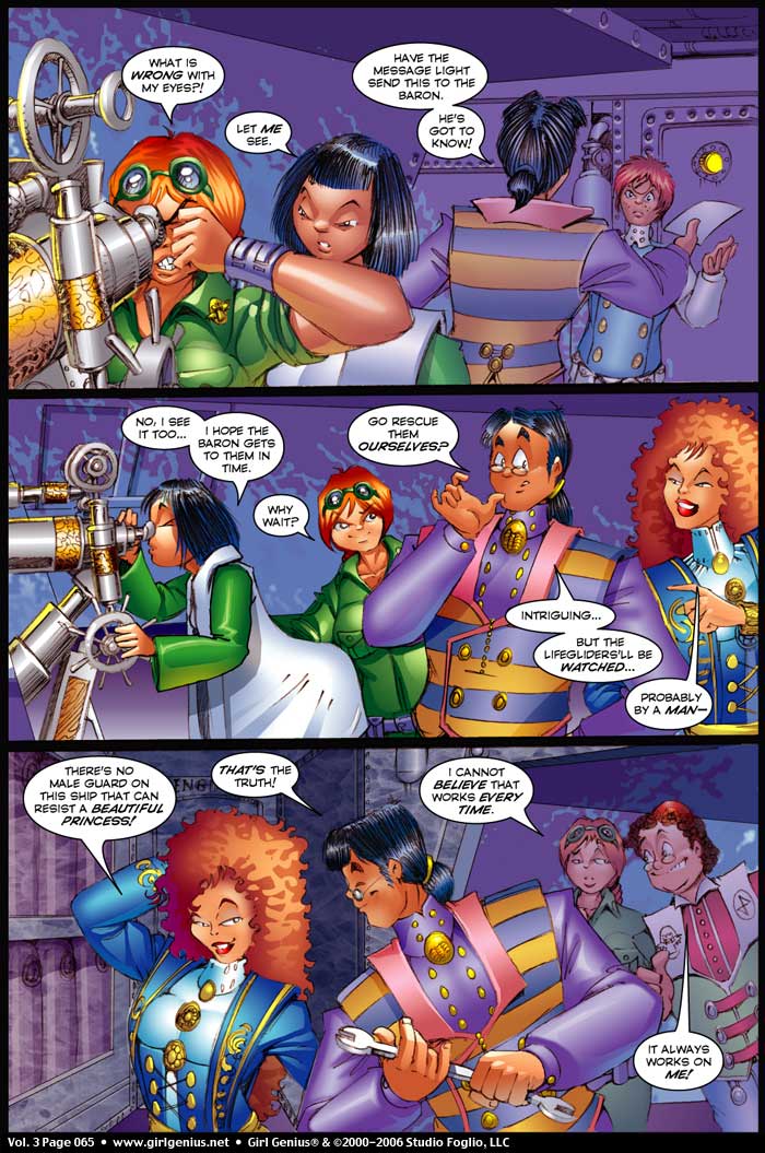 Read online Girl Genius (2002) comic -  Issue #3 - 63