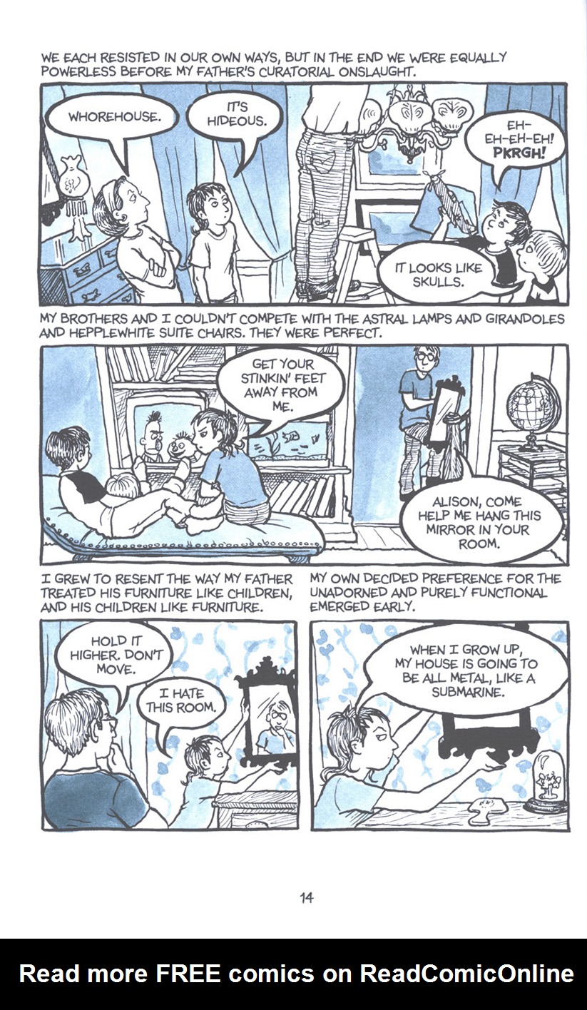 Read online Fun Home: A Family Tragicomic comic -  Issue # TPB - 21
