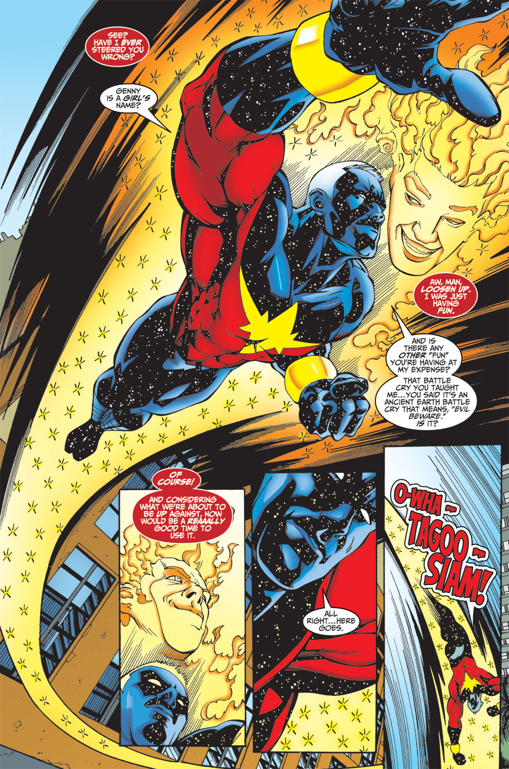 Captain Marvel (1999) Issue #1 #2 - English 16