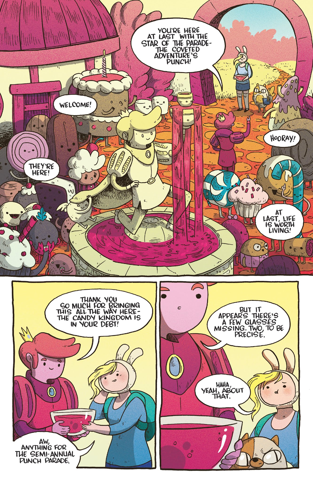 Read online Free Comic Book Day 2018 comic -  Issue # Adventure Time with Fionna and Cake - 24