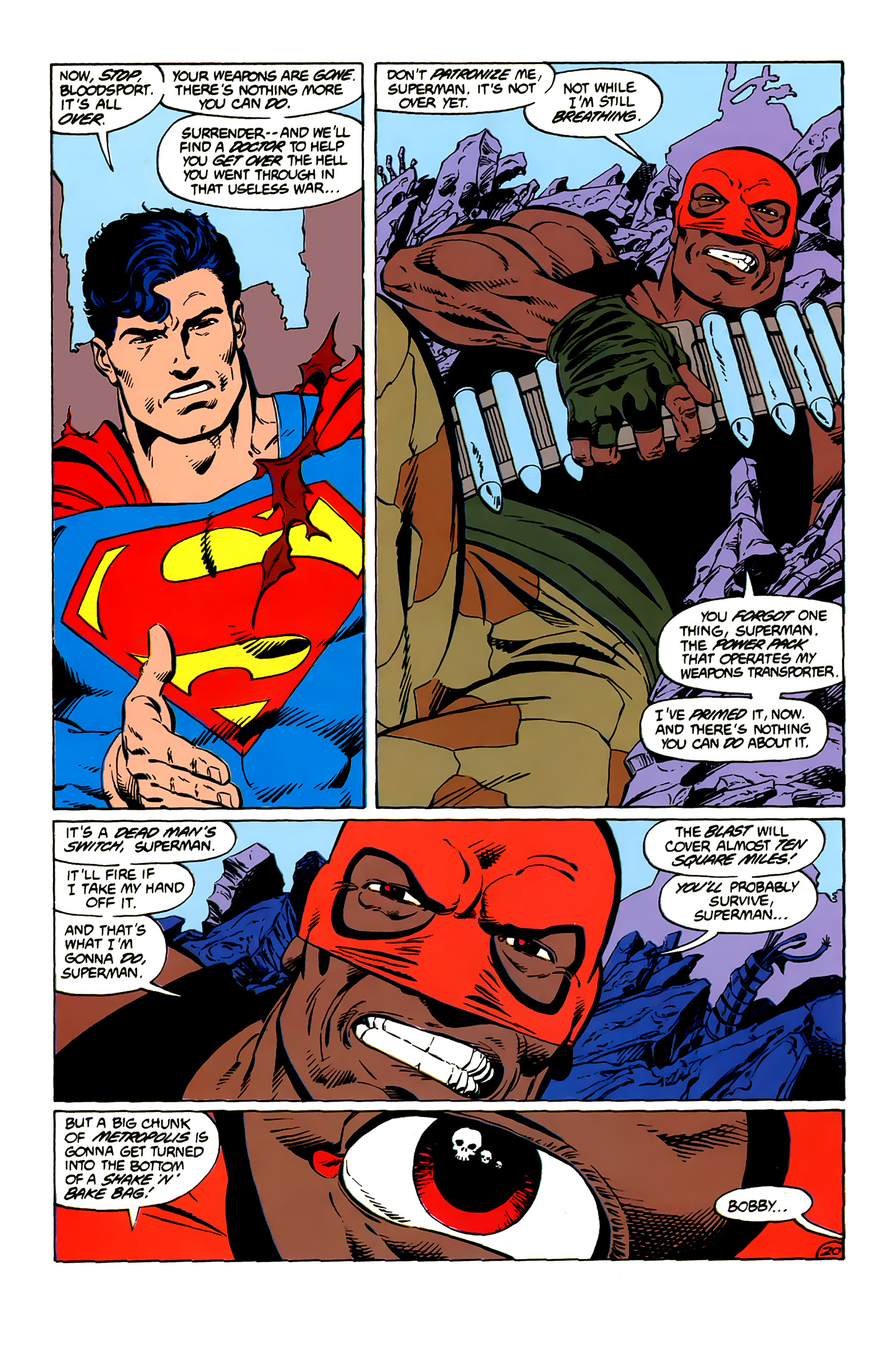 Read online Superman (1987) comic -  Issue #4 - 21