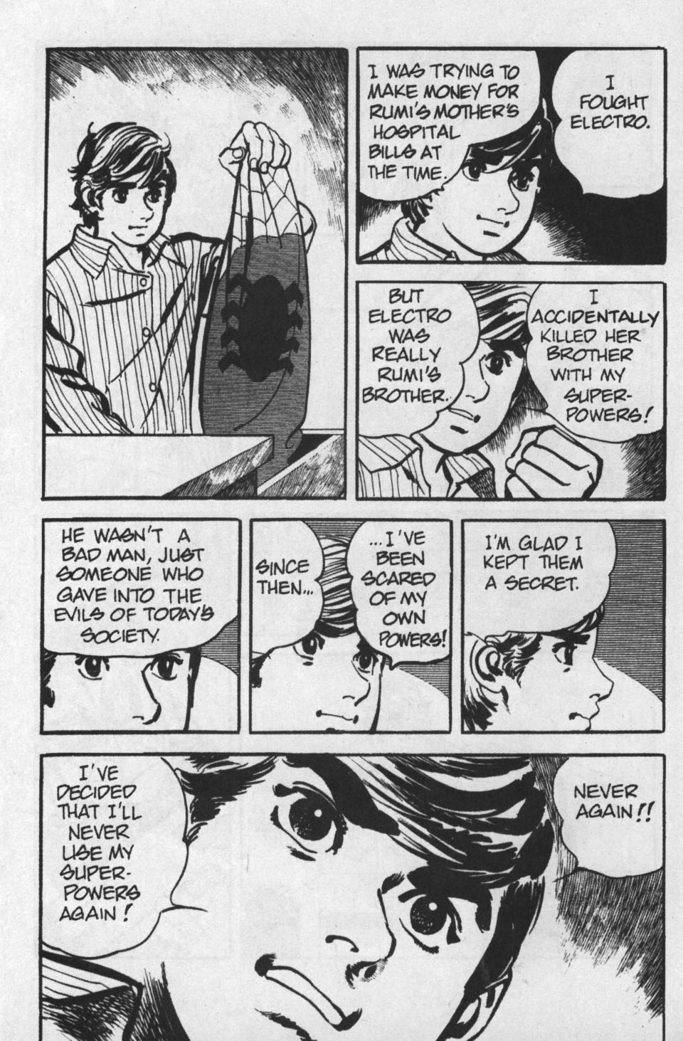 Read online Spider-Man: The Manga comic -  Issue #5 - 11