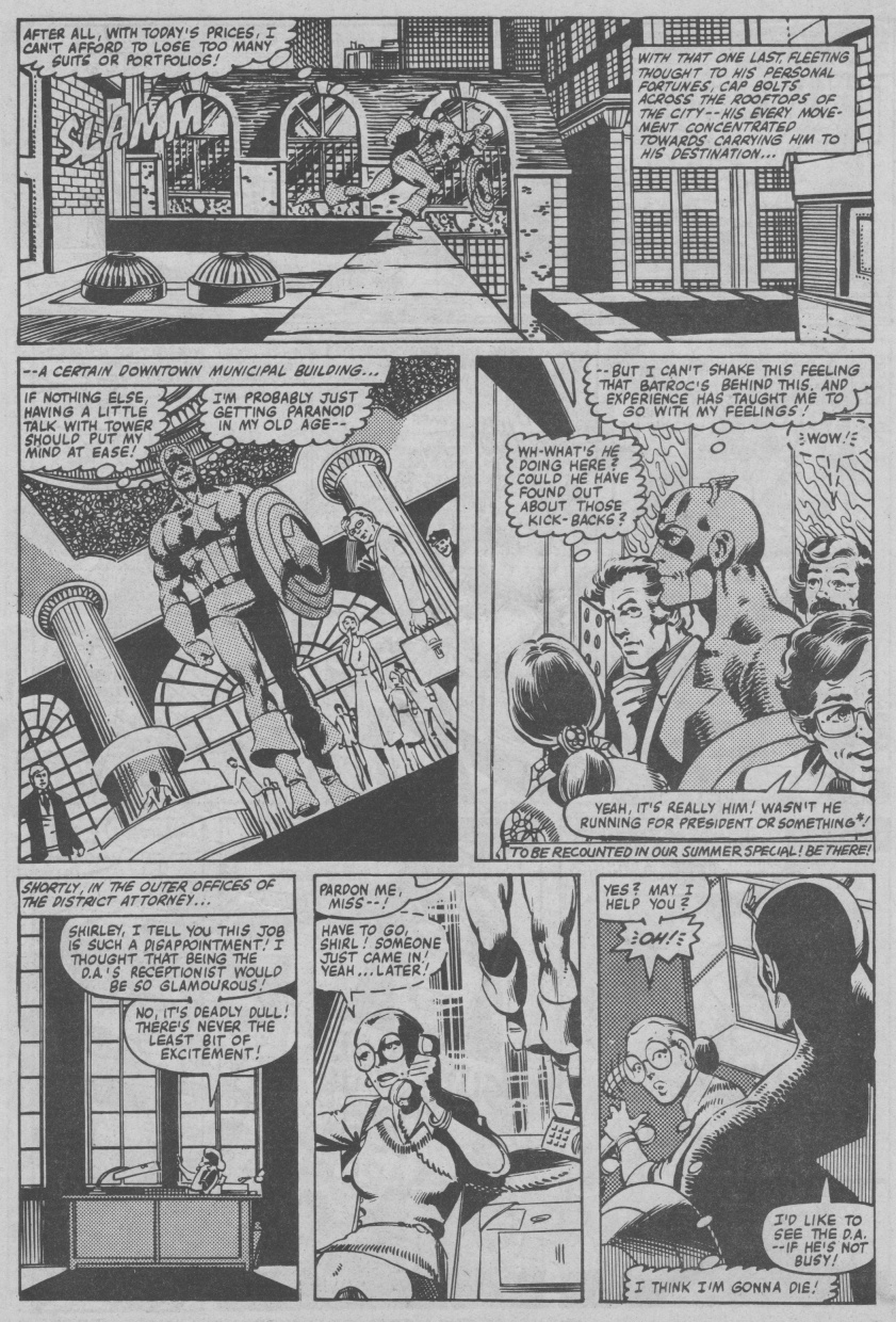 Read online Captain America (1981) comic -  Issue #9 - 9