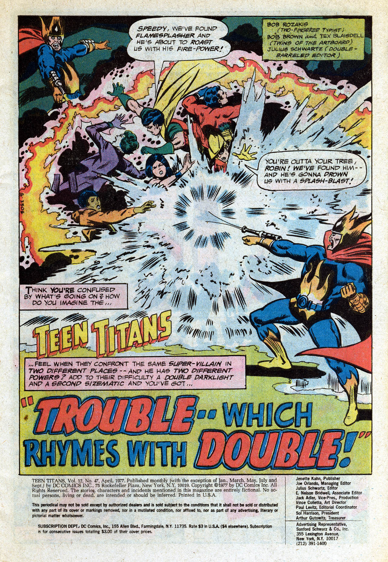 Read online Teen Titans (1966) comic -  Issue #47 - 3