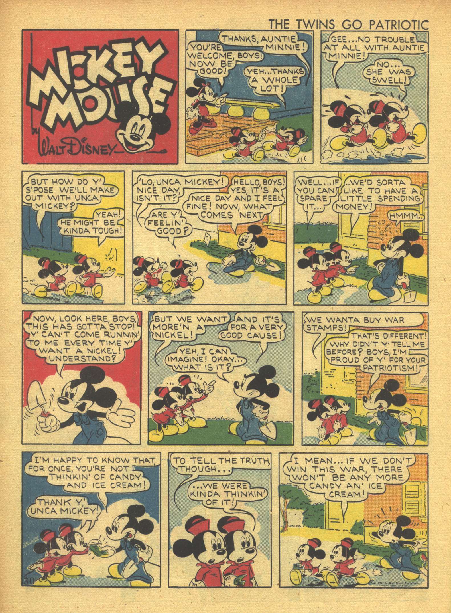 Read online Walt Disney's Comics and Stories comic -  Issue #28 - 32