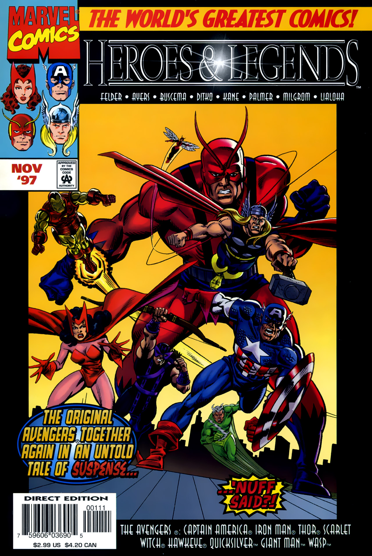 Read online Marvel Heroes & Legends (1997) comic -  Issue # Full - 1