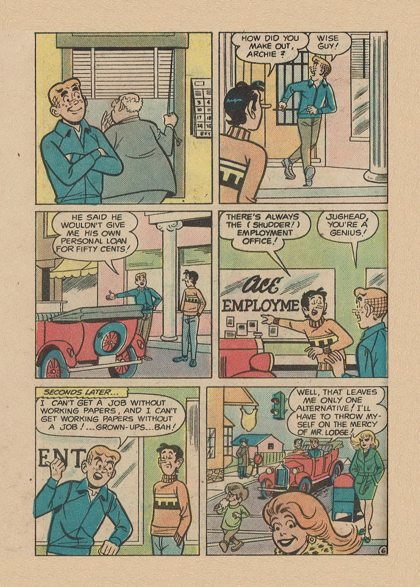 Read online Archie Digest Magazine comic -  Issue #35 - 58