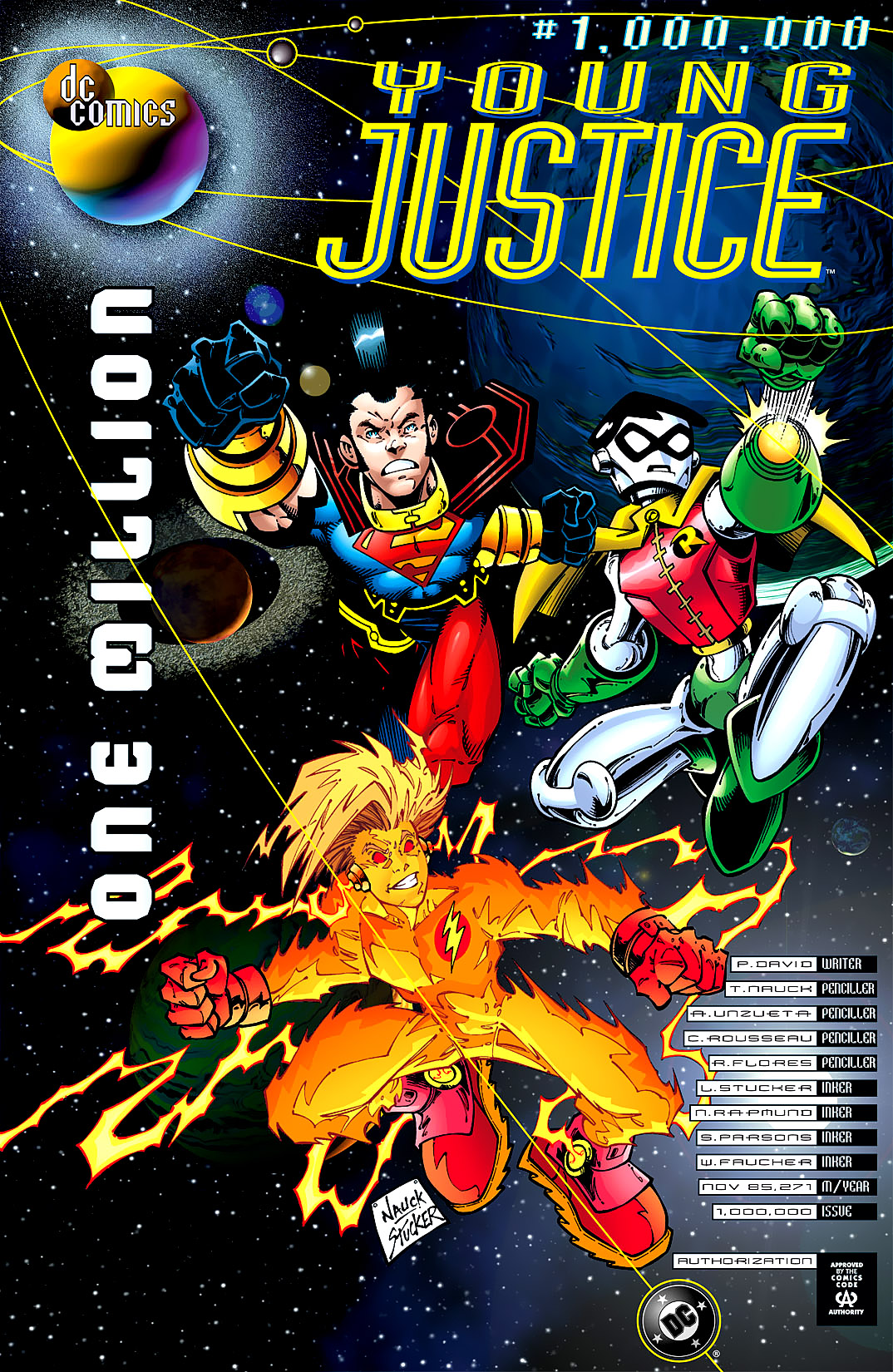 Read online Young Justice (1998) comic -  Issue #1000000 - 1