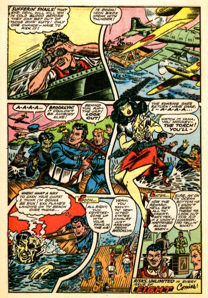 Read online Fight Comics comic -  Issue #56 - 20