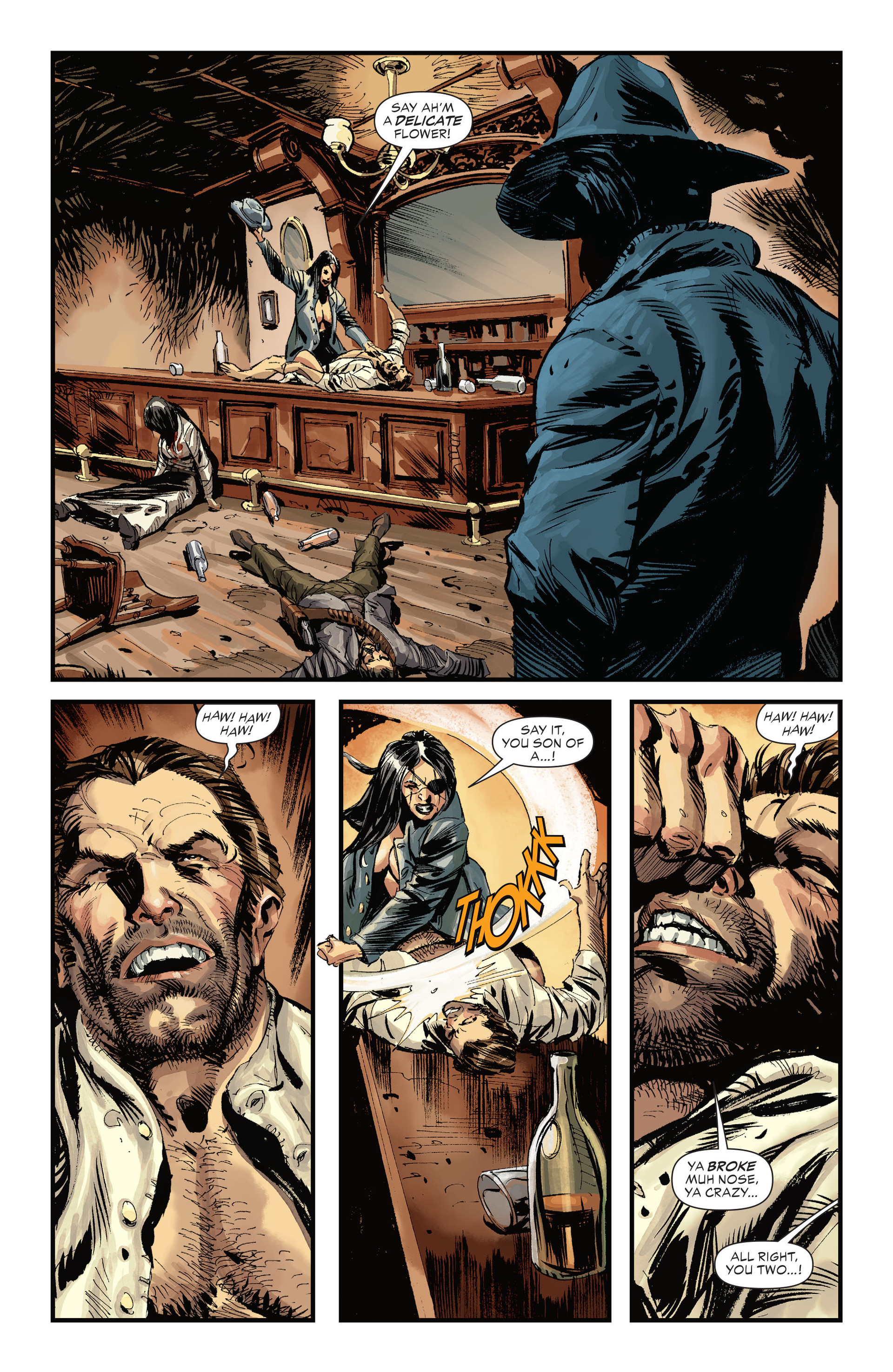 Read online All-Star Western (2011) comic -  Issue #31 - 8