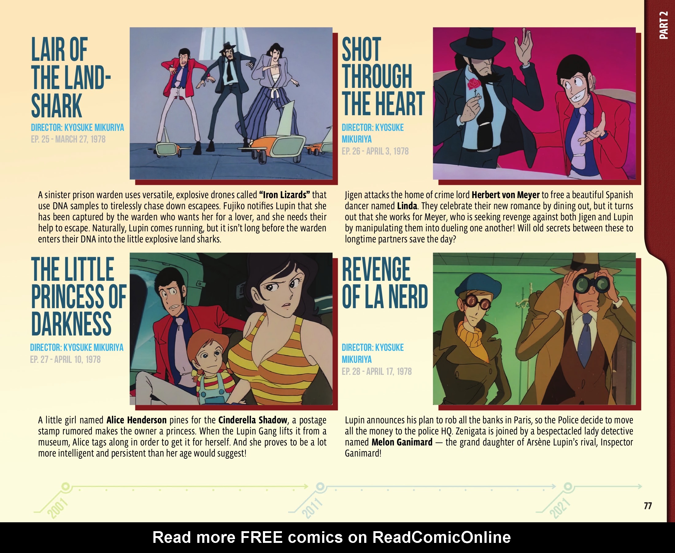 Read online 50 Animated Years of Lupin III comic -  Issue # TPB (Part 1) - 78