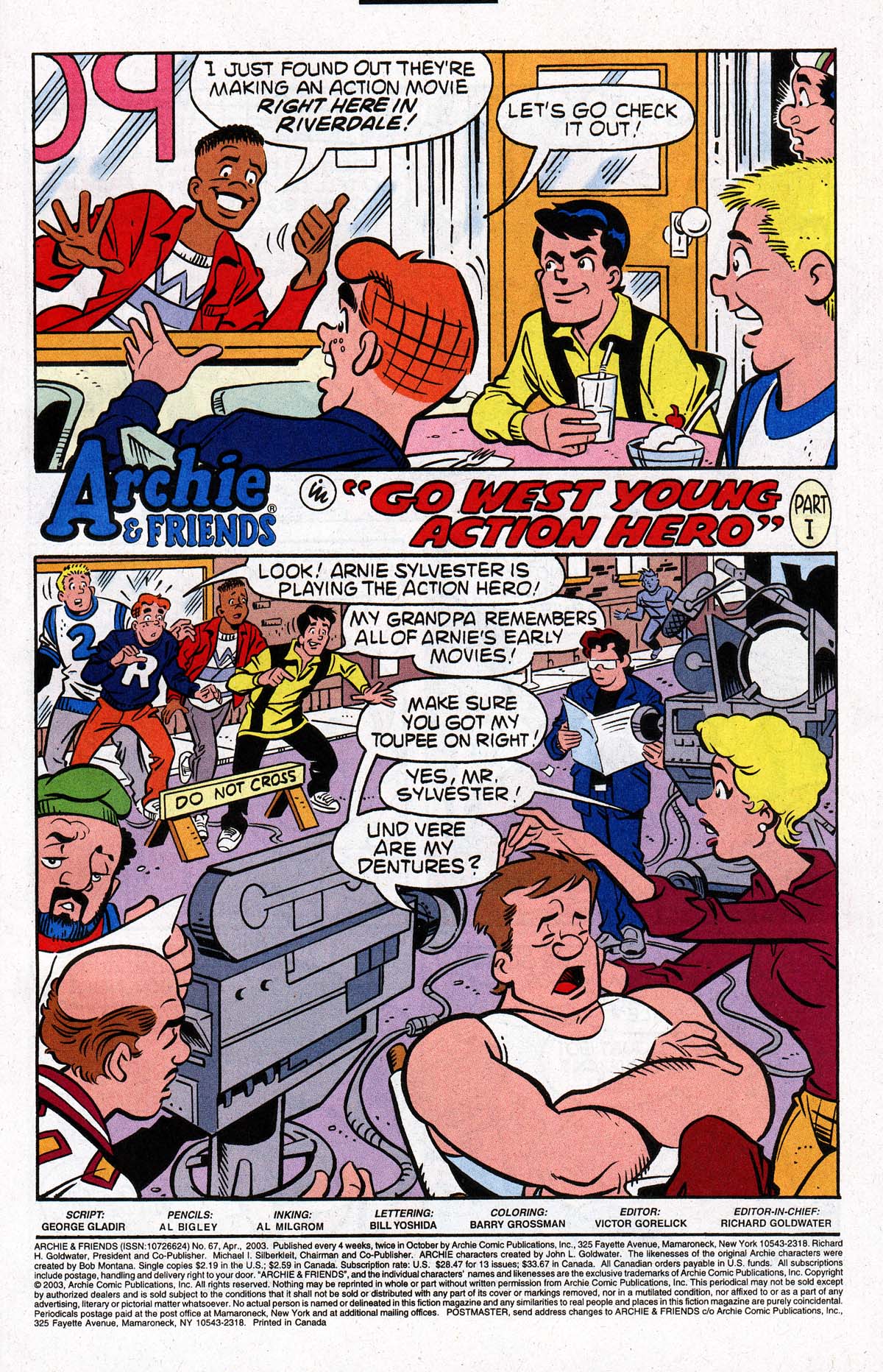 Read online Archie & Friends (1992) comic -  Issue #67 - 2