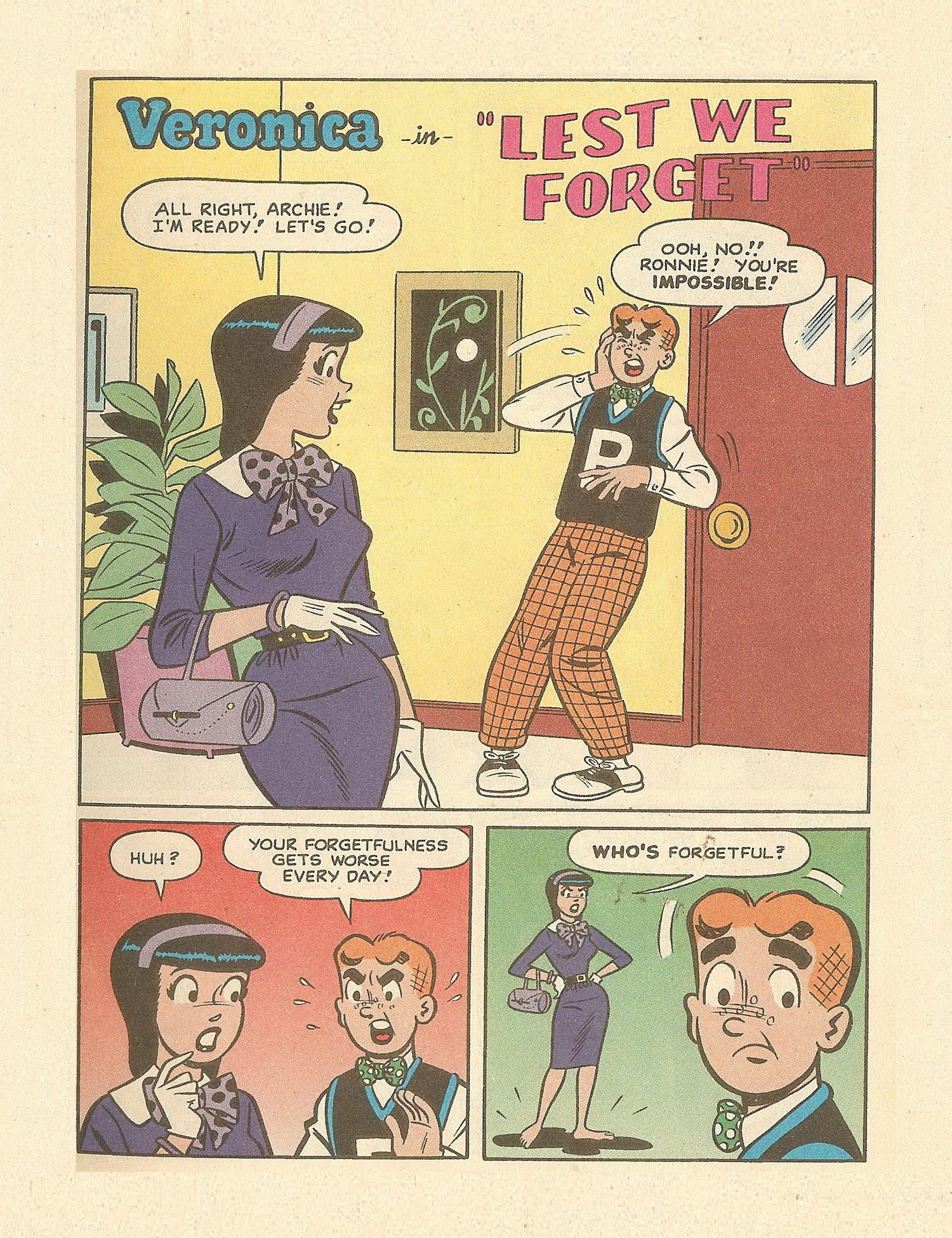 Read online Betty and Veronica Digest Magazine comic -  Issue #81 - 20