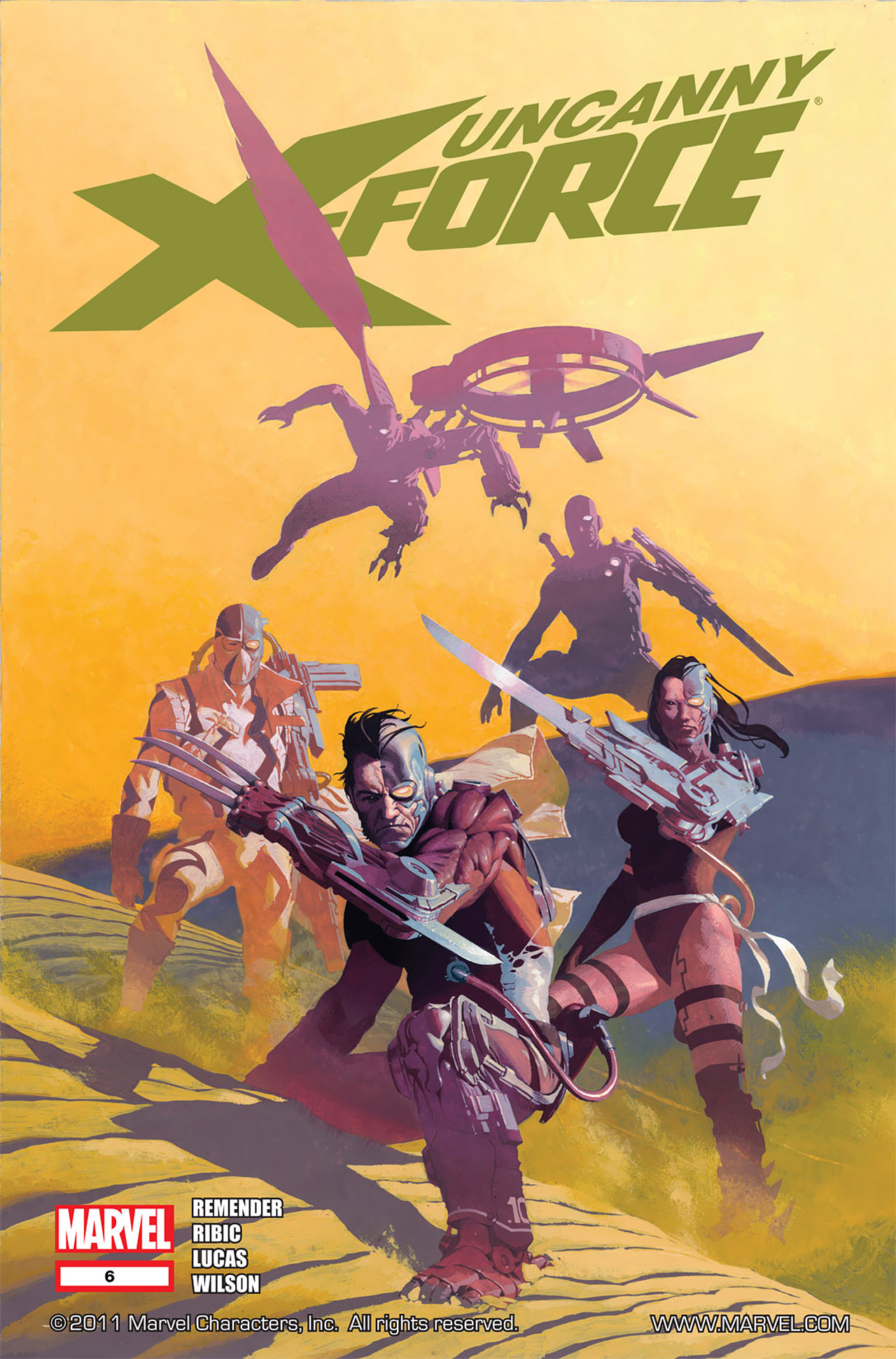 Read online Uncanny X-Force (2010) comic -  Issue #6 - 1