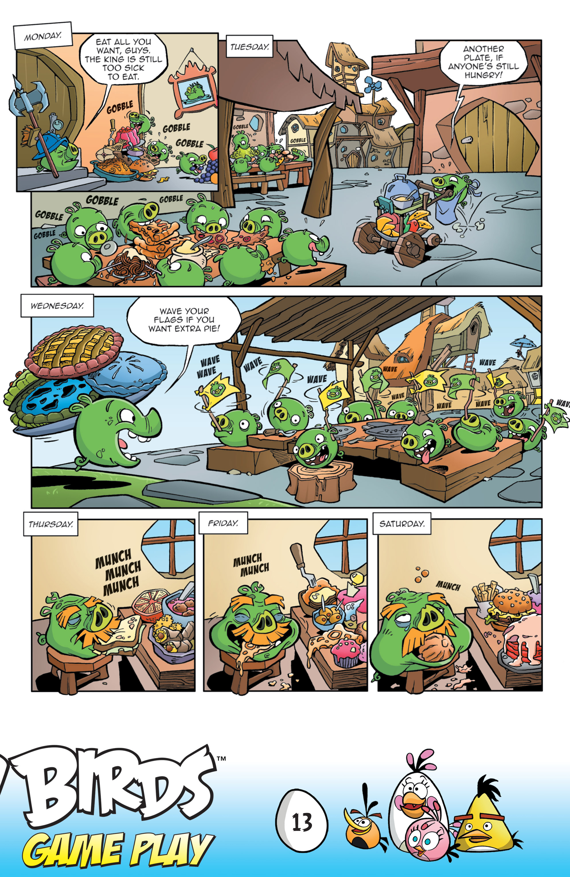 Read online Angry Birds Comics: Game Play comic -  Issue #3 - 15