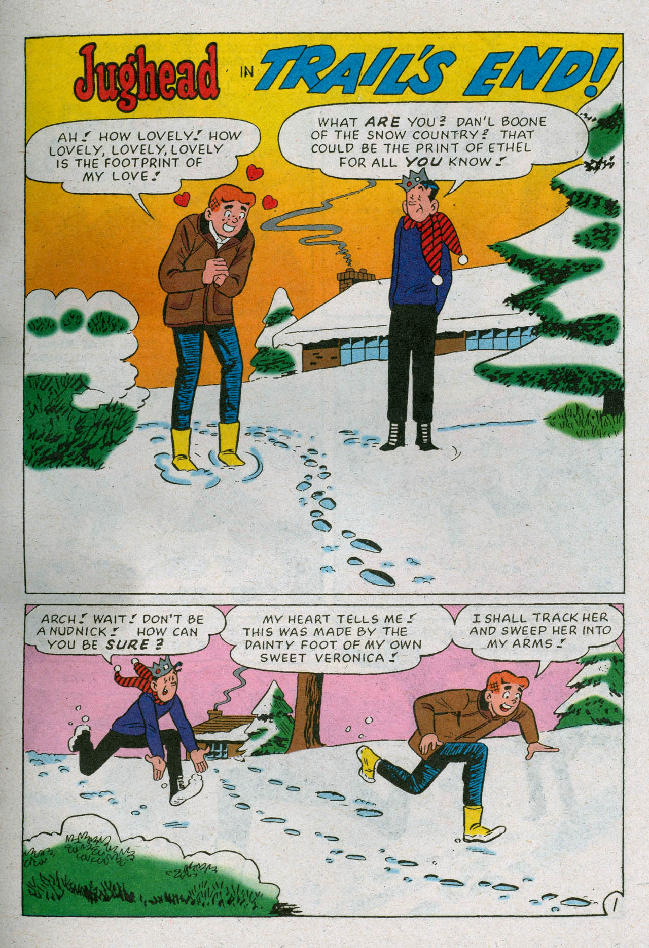 Read online Jughead's Double Digest Magazine comic -  Issue #146 - 147