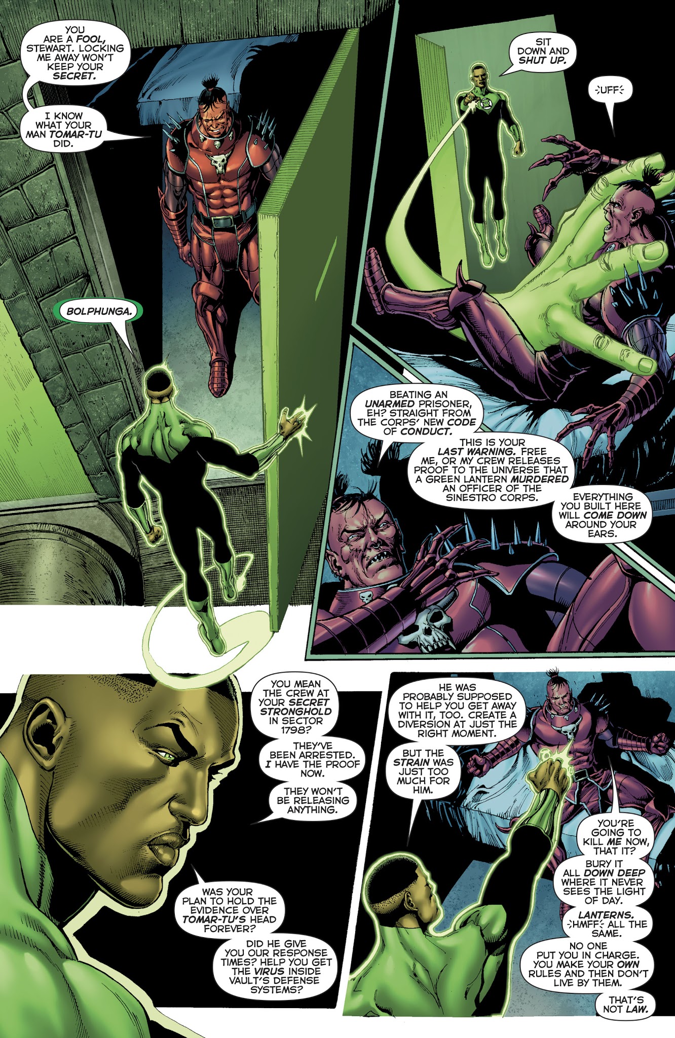 Read online Hal Jordan And The Green Lantern Corps comic -  Issue #24 - 15