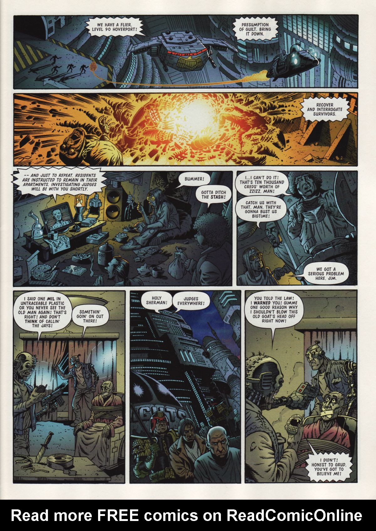 Read online Judge Dredd Megazine (Vol. 5) comic -  Issue #207 - 7