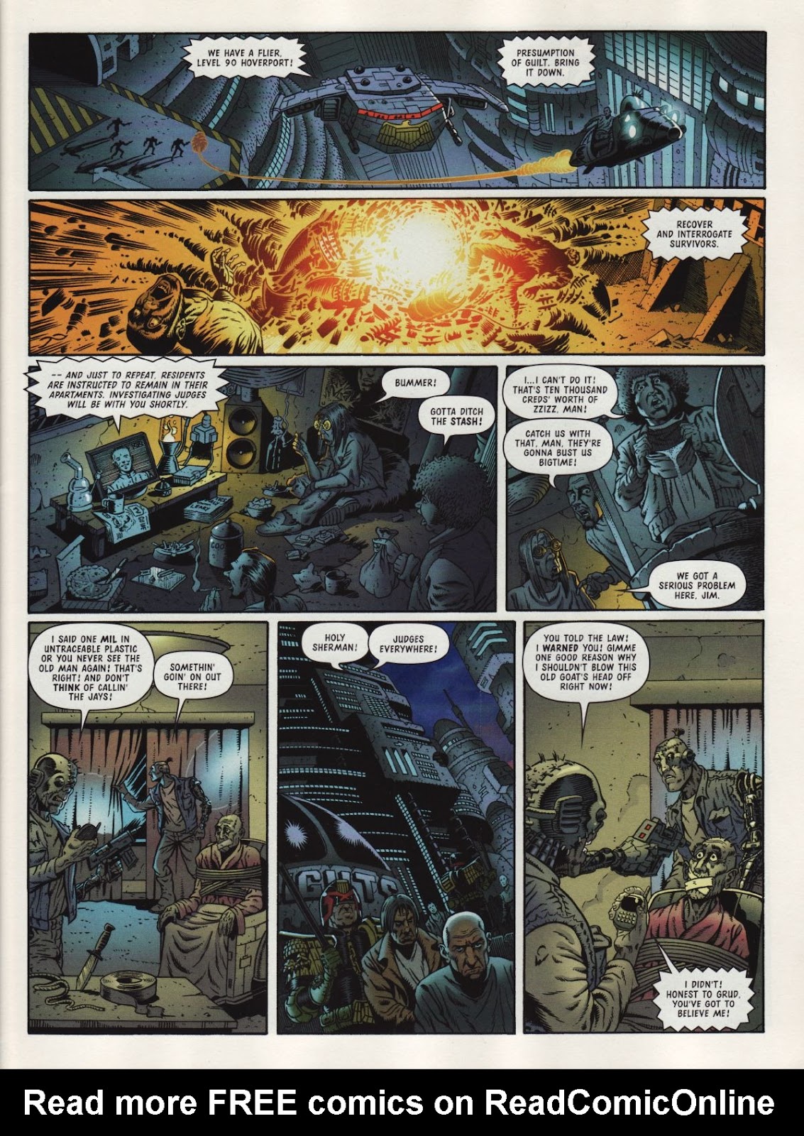Judge Dredd Megazine (Vol. 5) issue 207 - Page 7