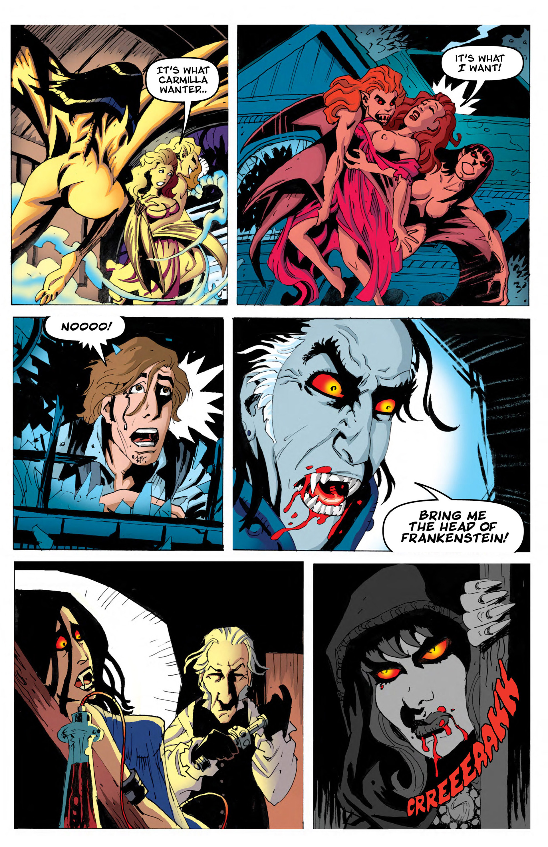 Read online Flesh and Blood comic -  Issue # TPB 1 - 74