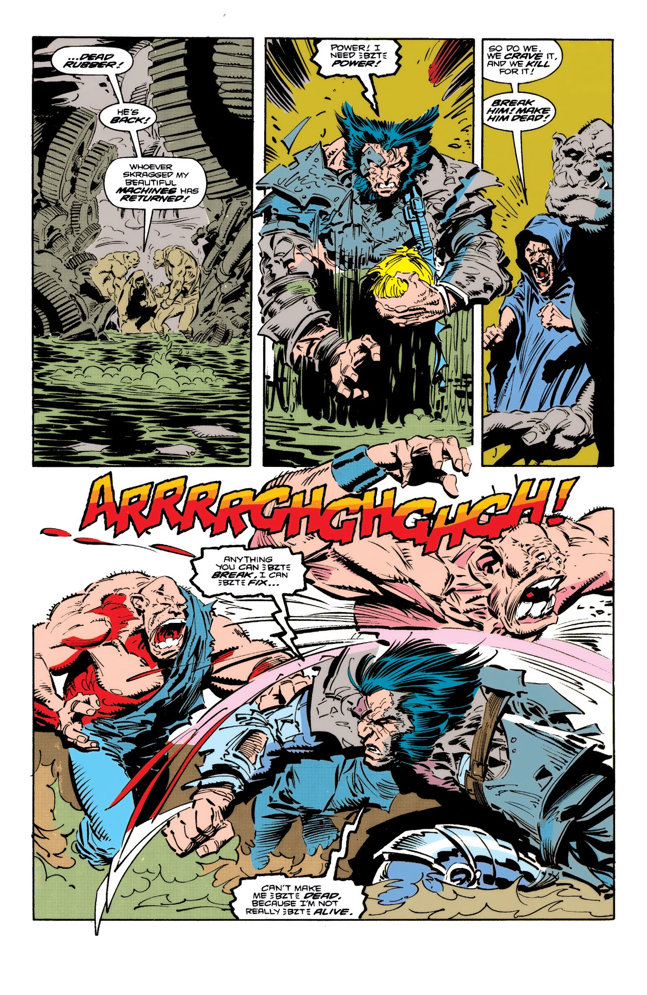 Read online Wolverine By Larry Hama & Marc Silvestri comic -  Issue # TPB 2 (Part 2) - 21
