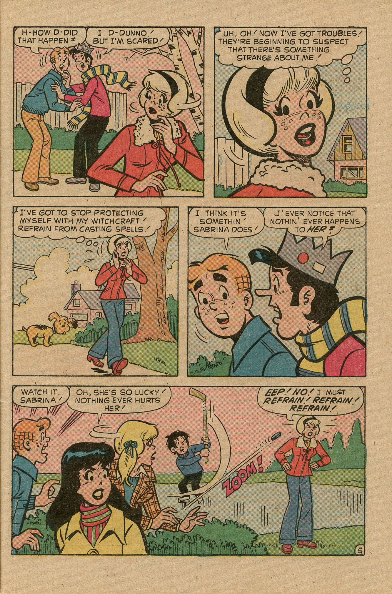 Read online Archie's TV Laugh-Out comic -  Issue #24 - 30