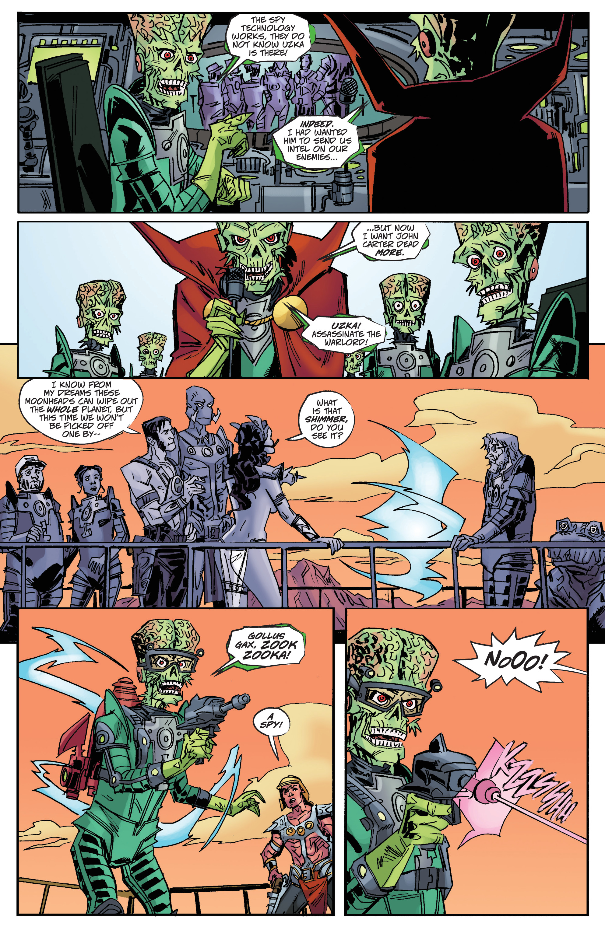 Read online Warlord of Mars Attacks comic -  Issue #4 - 23