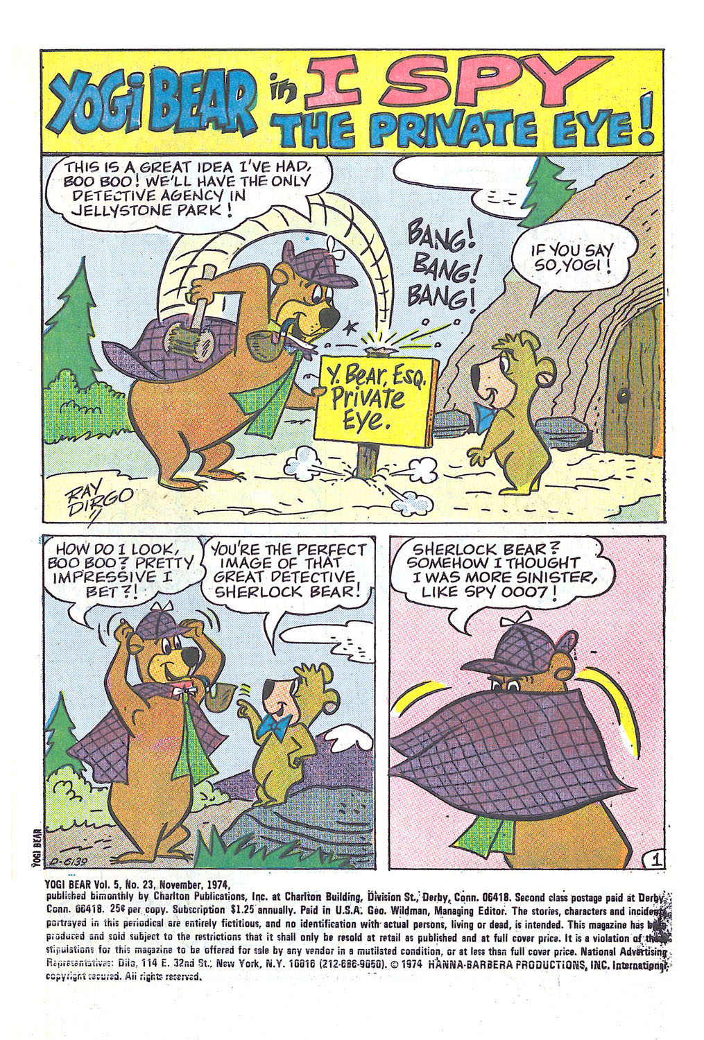 Read online Yogi Bear (1970) comic -  Issue #23 - 3