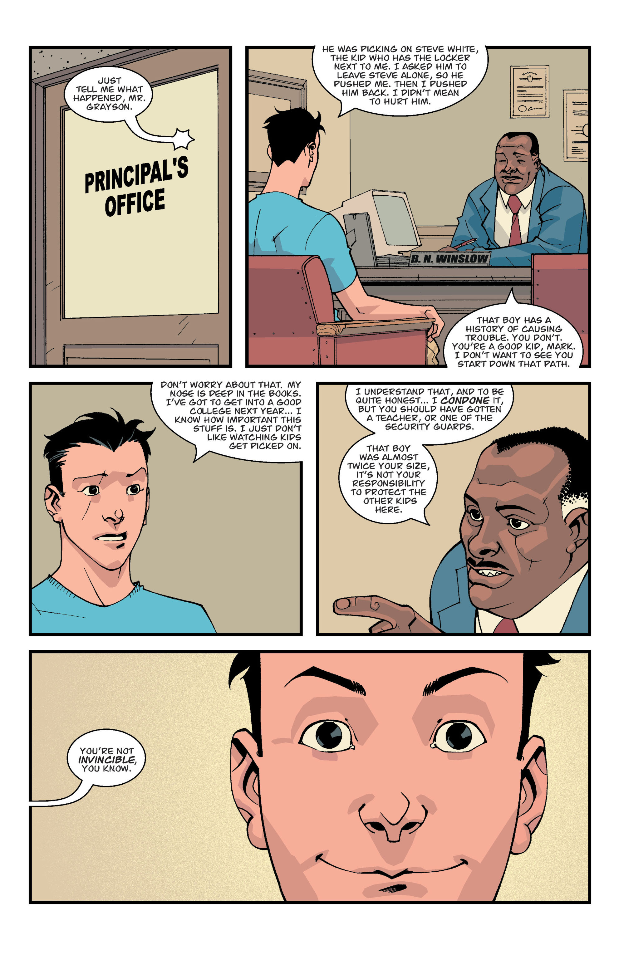 Read online Invincible comic -  Issue #1 - 21