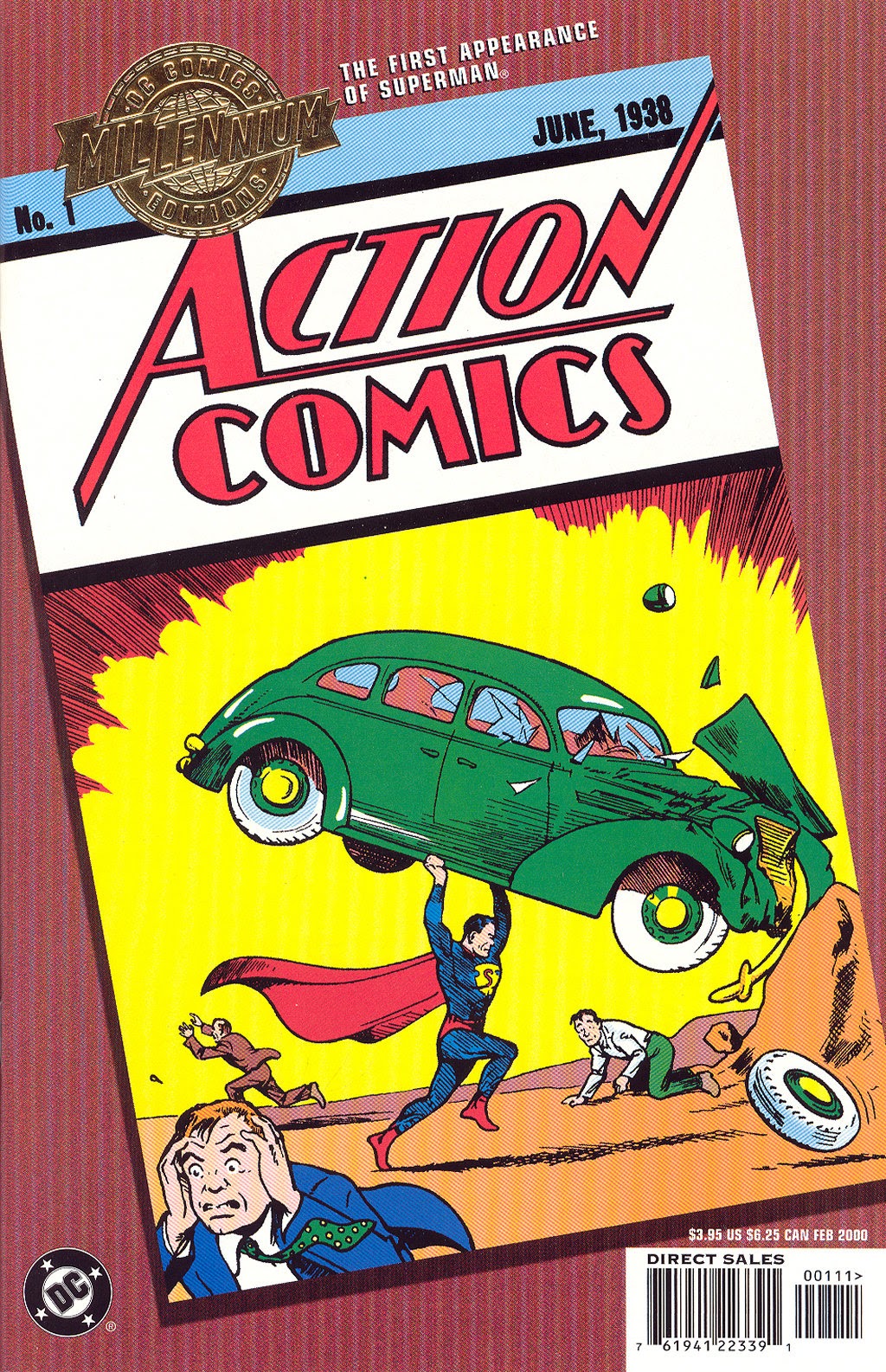 Read online Millennium Edition: Action Comics 1 comic -  Issue # Full - 1