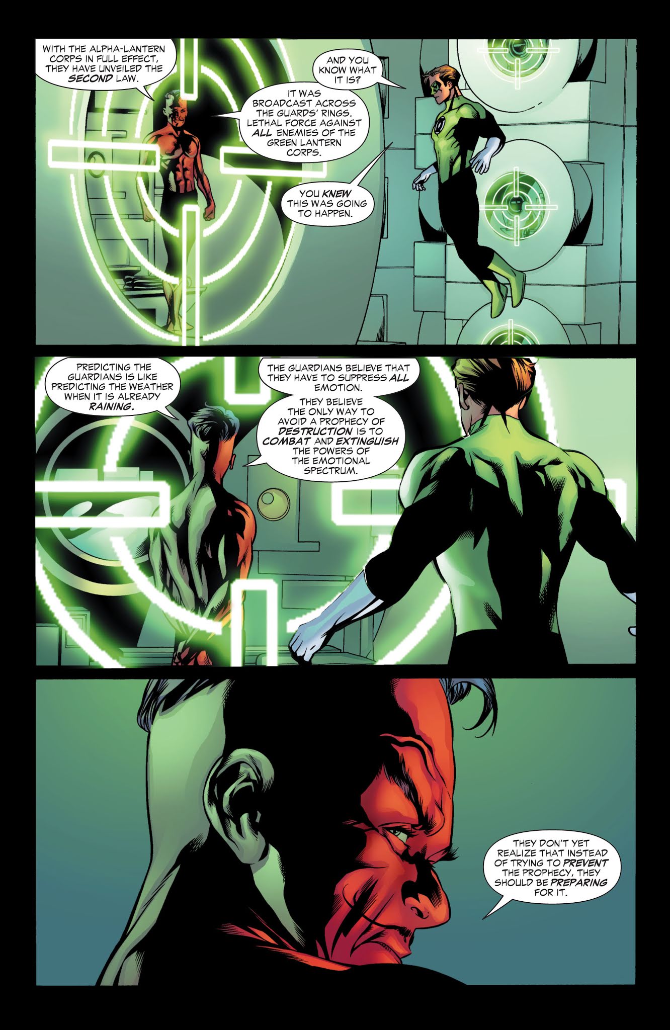 Read online Green Lantern (2005) comic -  Issue # _TPB 6 (Part 1) - 63