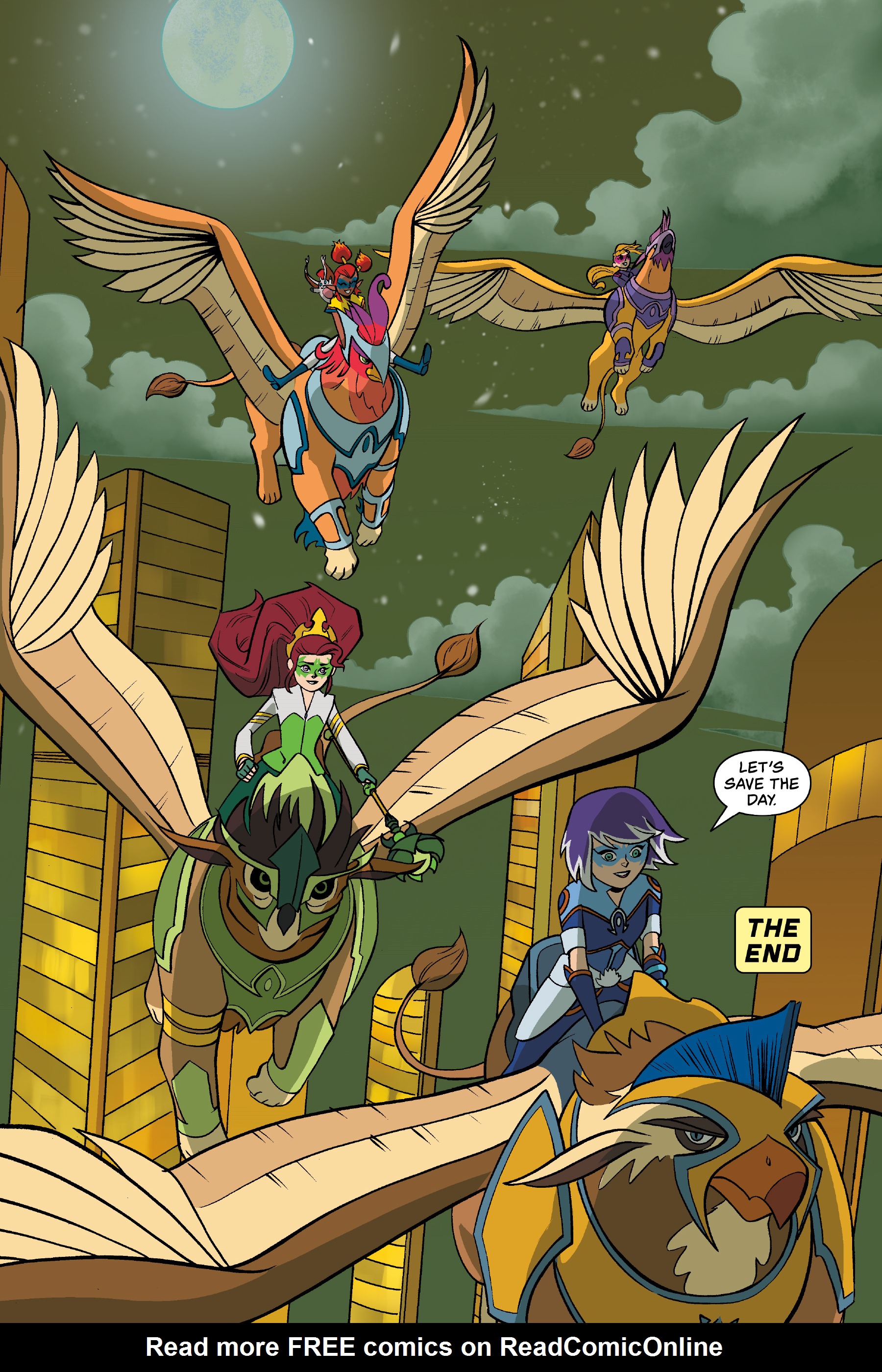 Read online Mysticons comic -  Issue # TPB 1 - 69