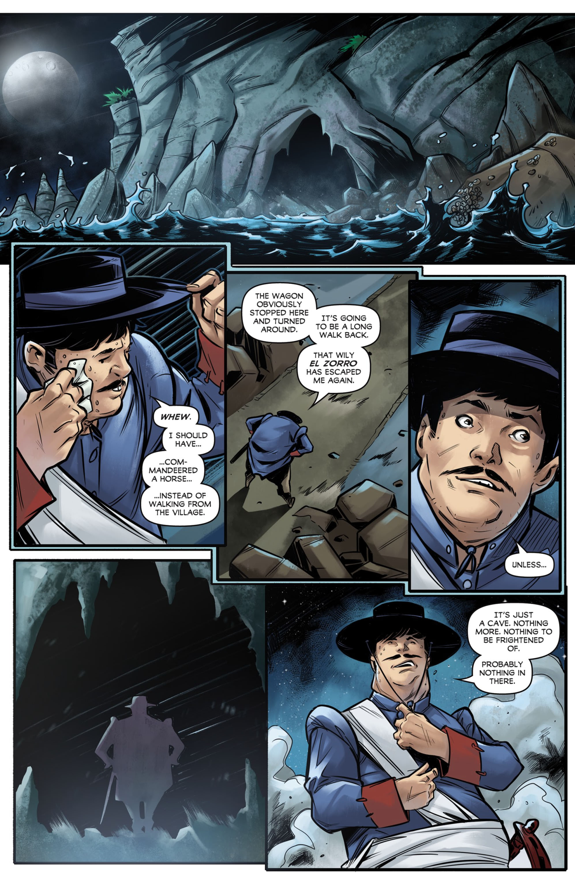 Read online Zorro: Galleon Of the Dead comic -  Issue #3 - 3
