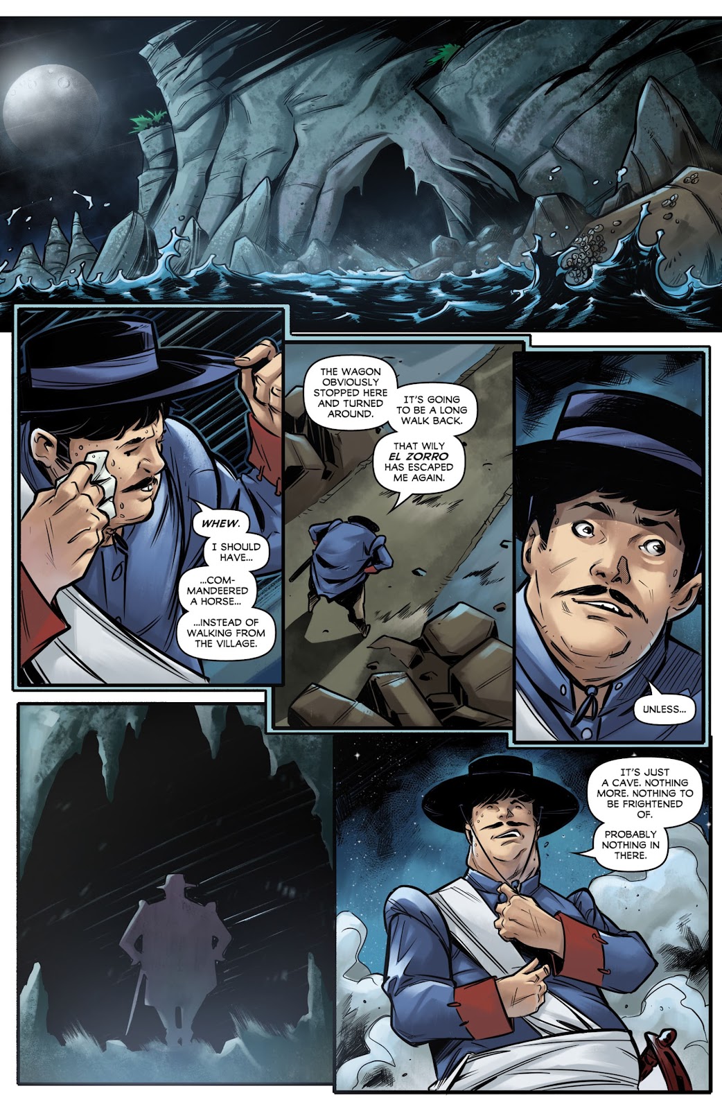 Zorro: Galleon Of the Dead issue 3 - Page 3
