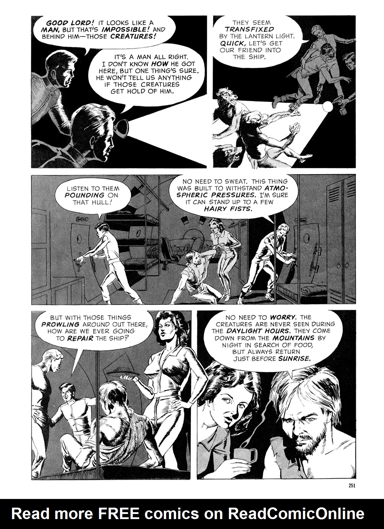 Read online Eerie Archives comic -  Issue # TPB 9 - 252