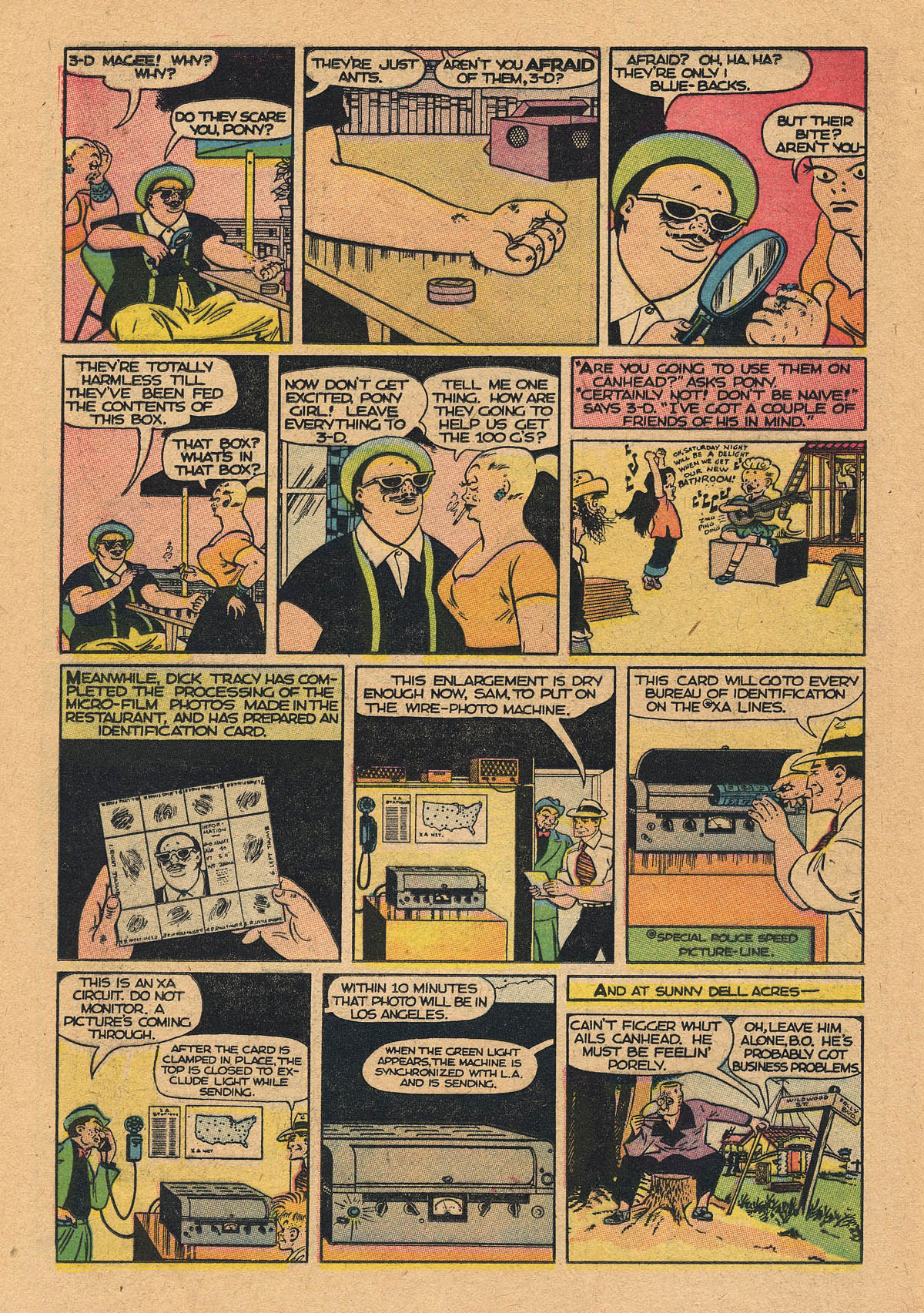 Read online Dick Tracy comic -  Issue #90 - 16