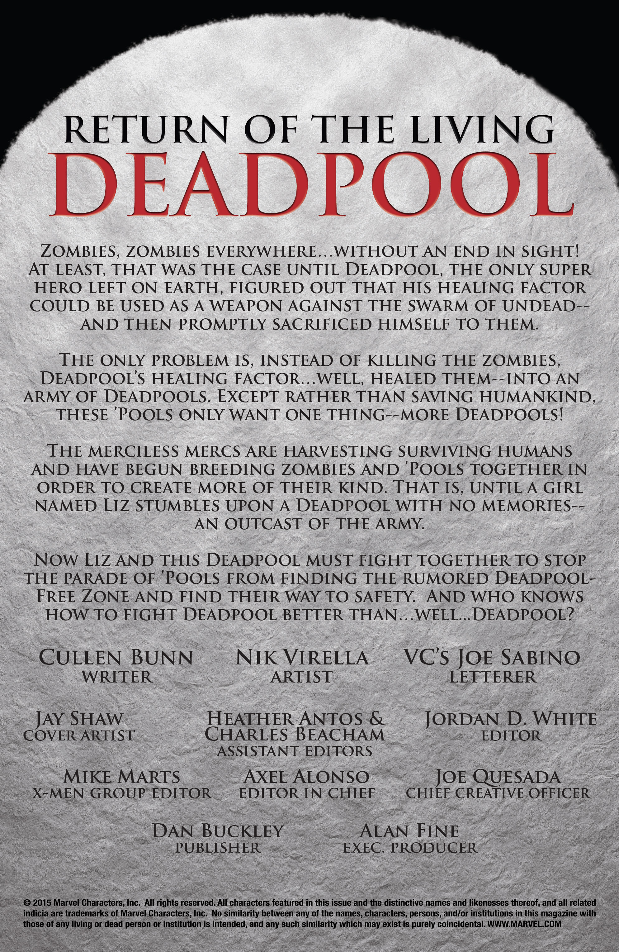 Read online Return of the Living Deadpool comic -  Issue #3 - 2