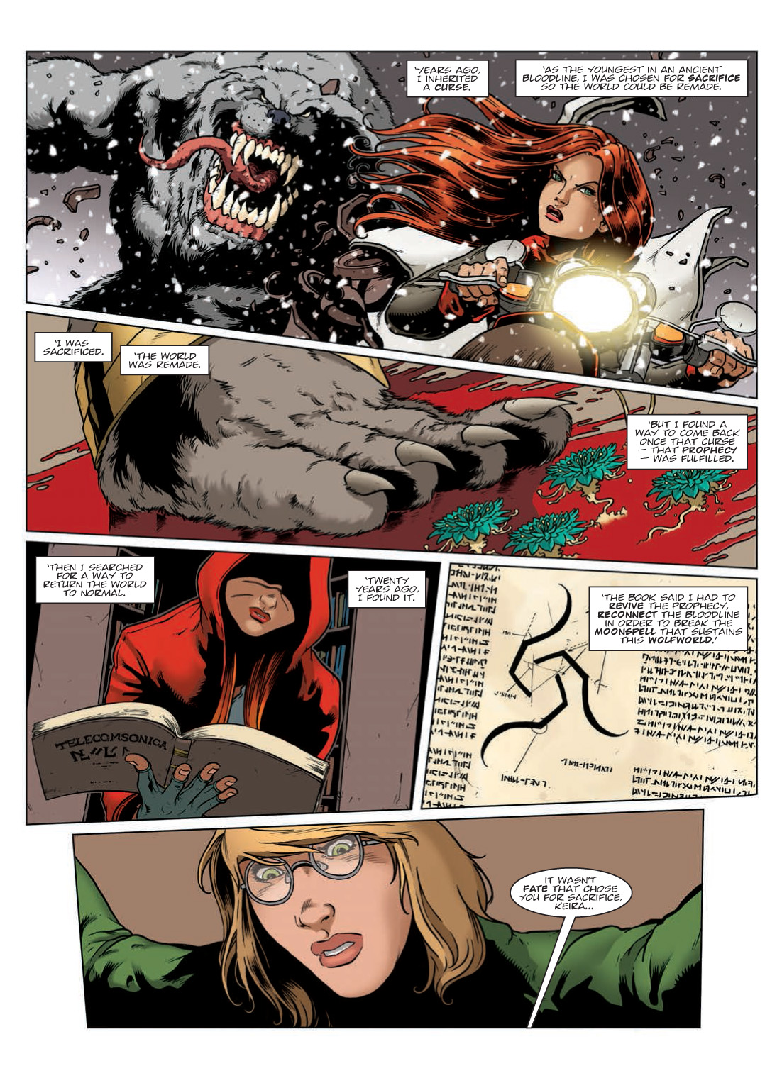 Read online Age of the Wolf comic -  Issue # TPB - 151