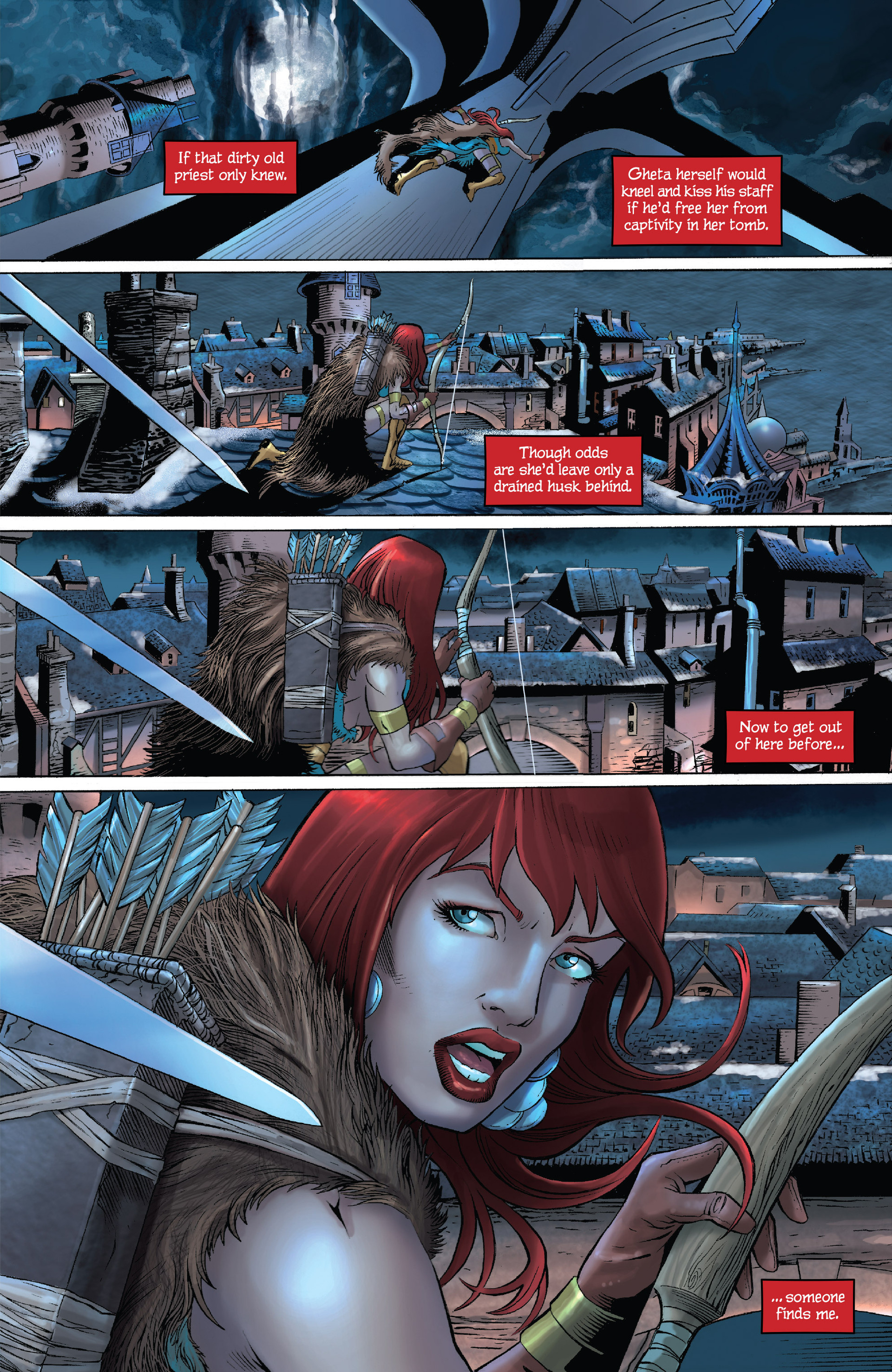 Read online Red Sonja: Unchained comic -  Issue #3 - 9