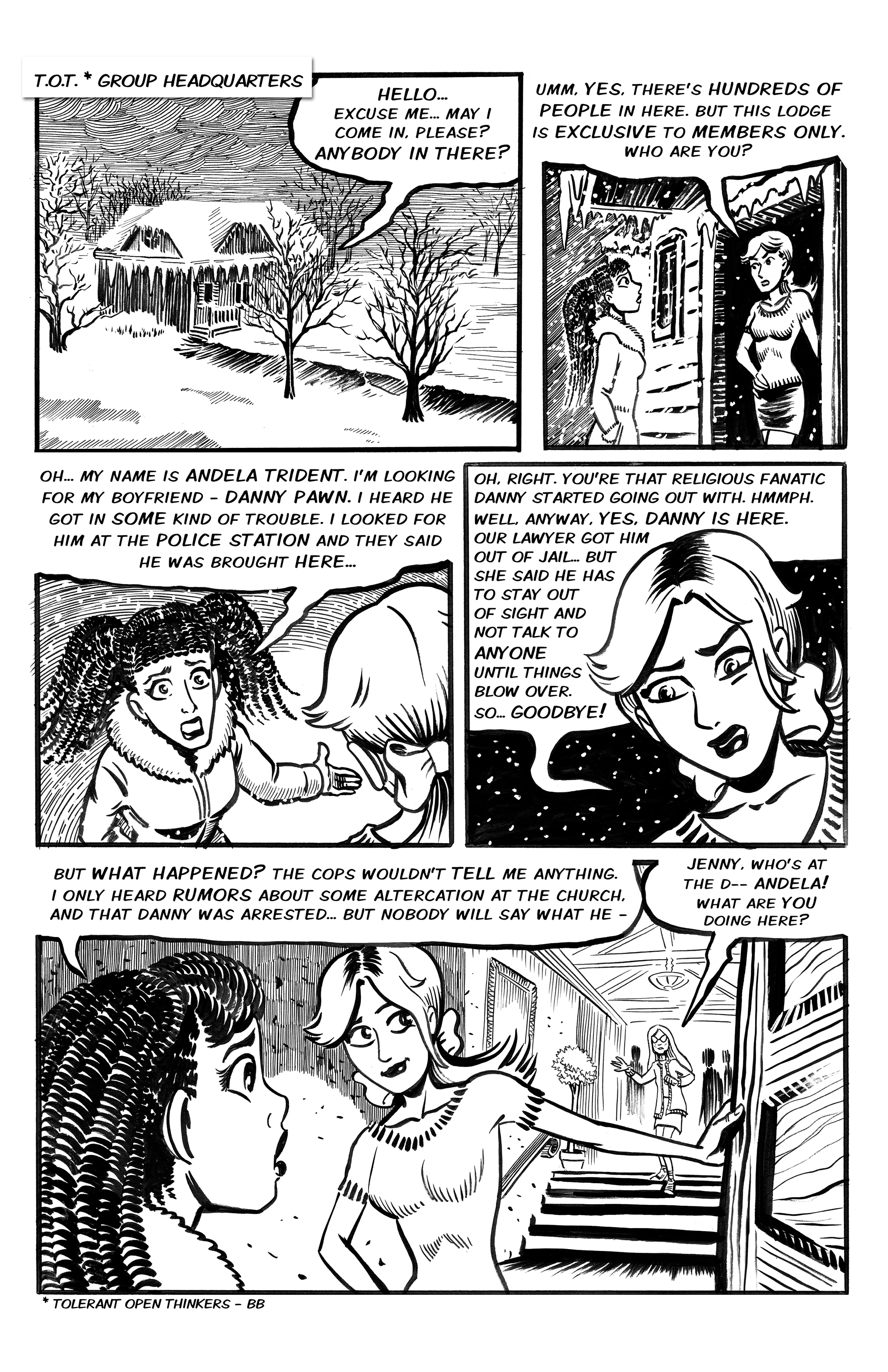 Read online Wulf and Batsy: Magnum Orgus comic -  Issue #7 - 11