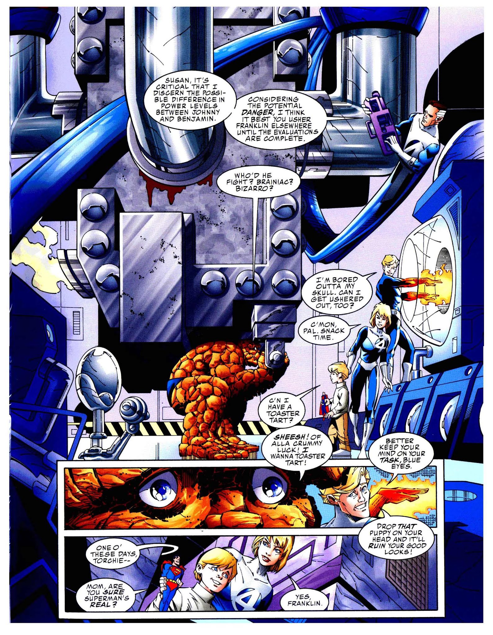 Read online Superman/Fantastic Four comic -  Issue # Full - 15