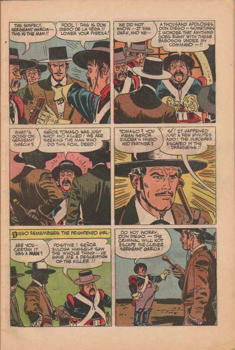 Read online Zorro (1966) comic -  Issue #7 - 7