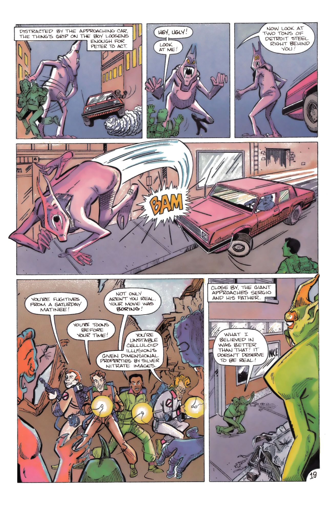 Read online Real Ghostbusters comic -  Issue #23 - 28