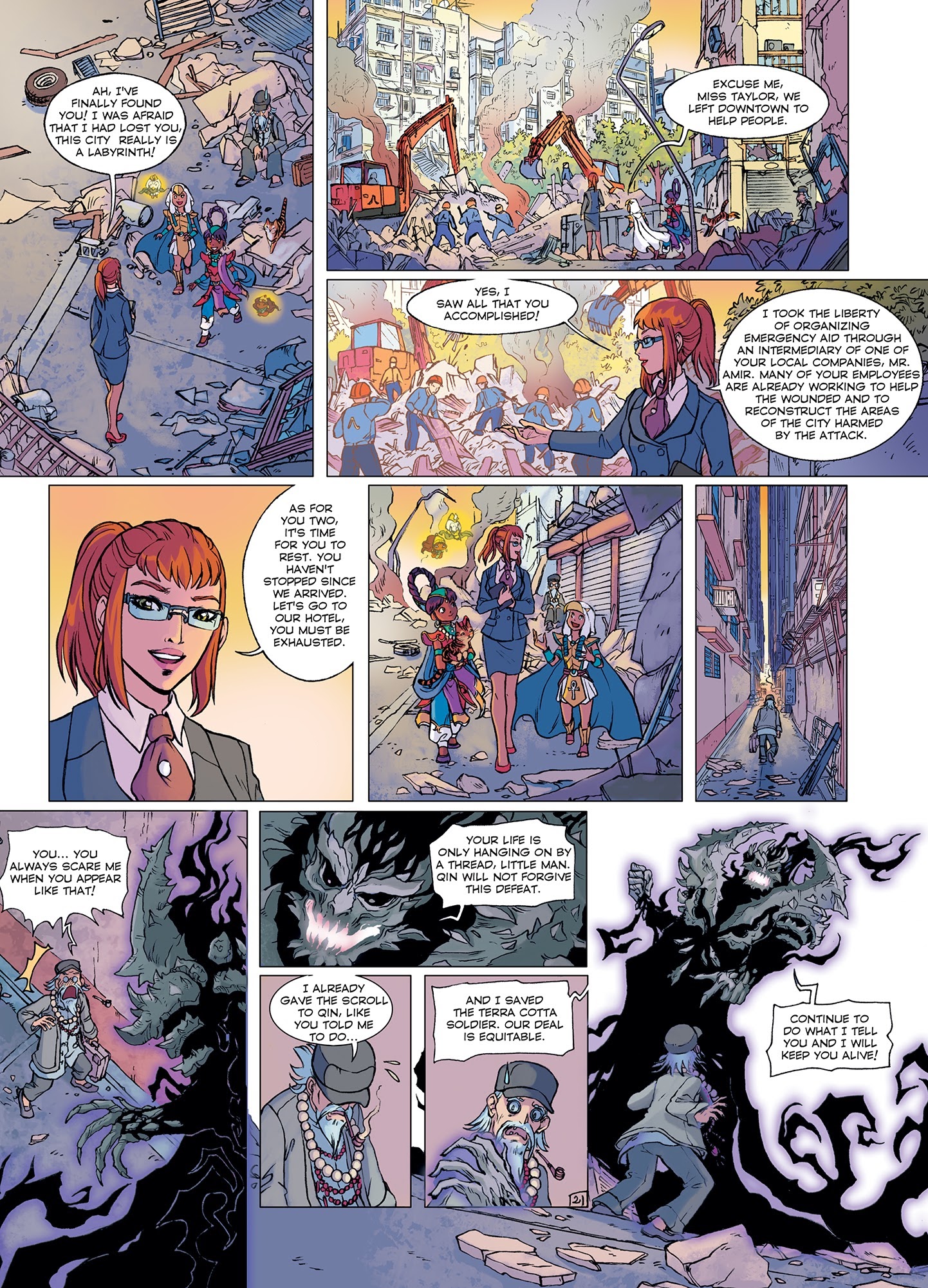 Read online The Mythics comic -  Issue # TPB 3 (Part 1) - 31