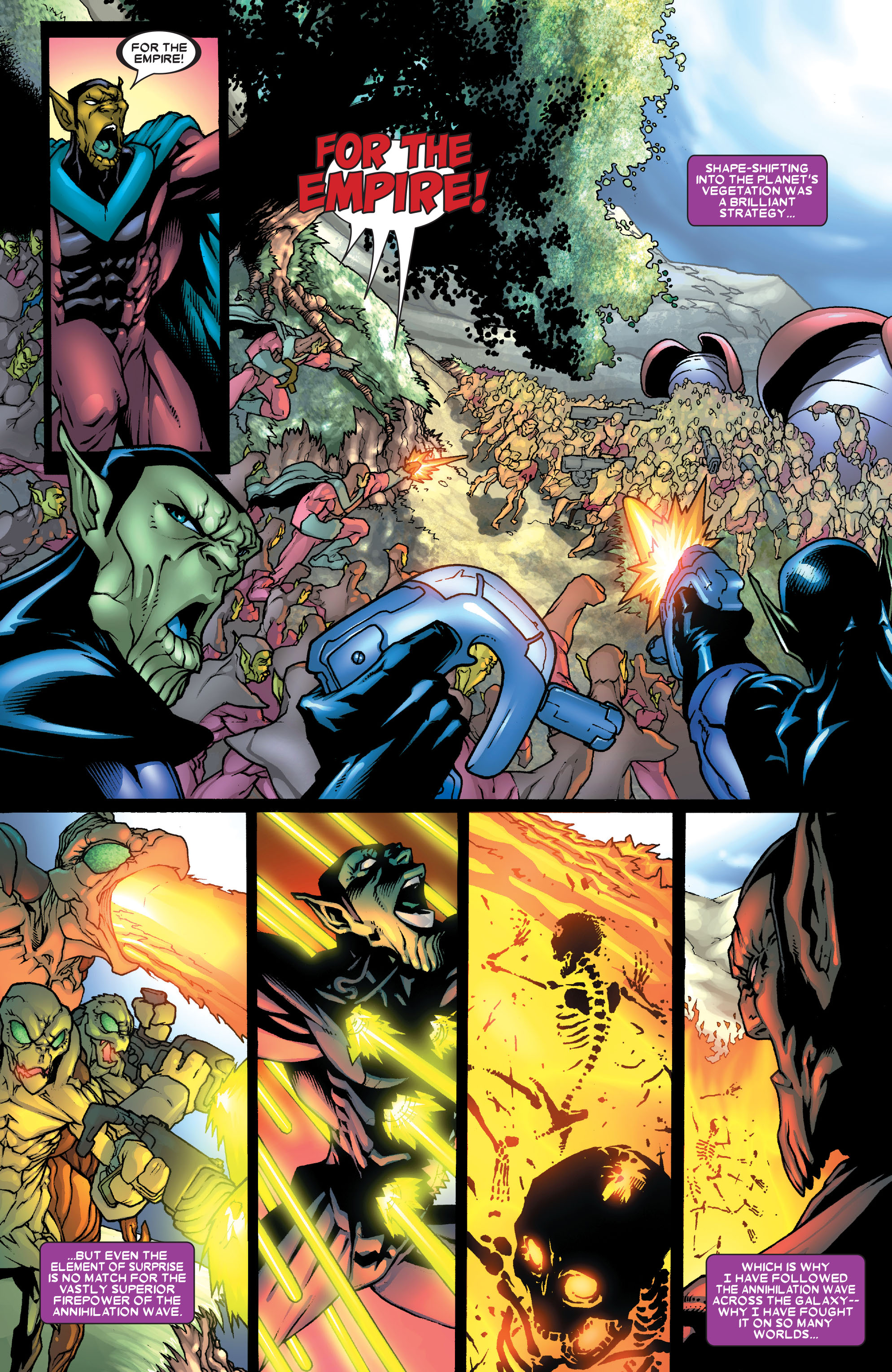 Read online Annihilation: Super-Skrull comic -  Issue #1 - 4